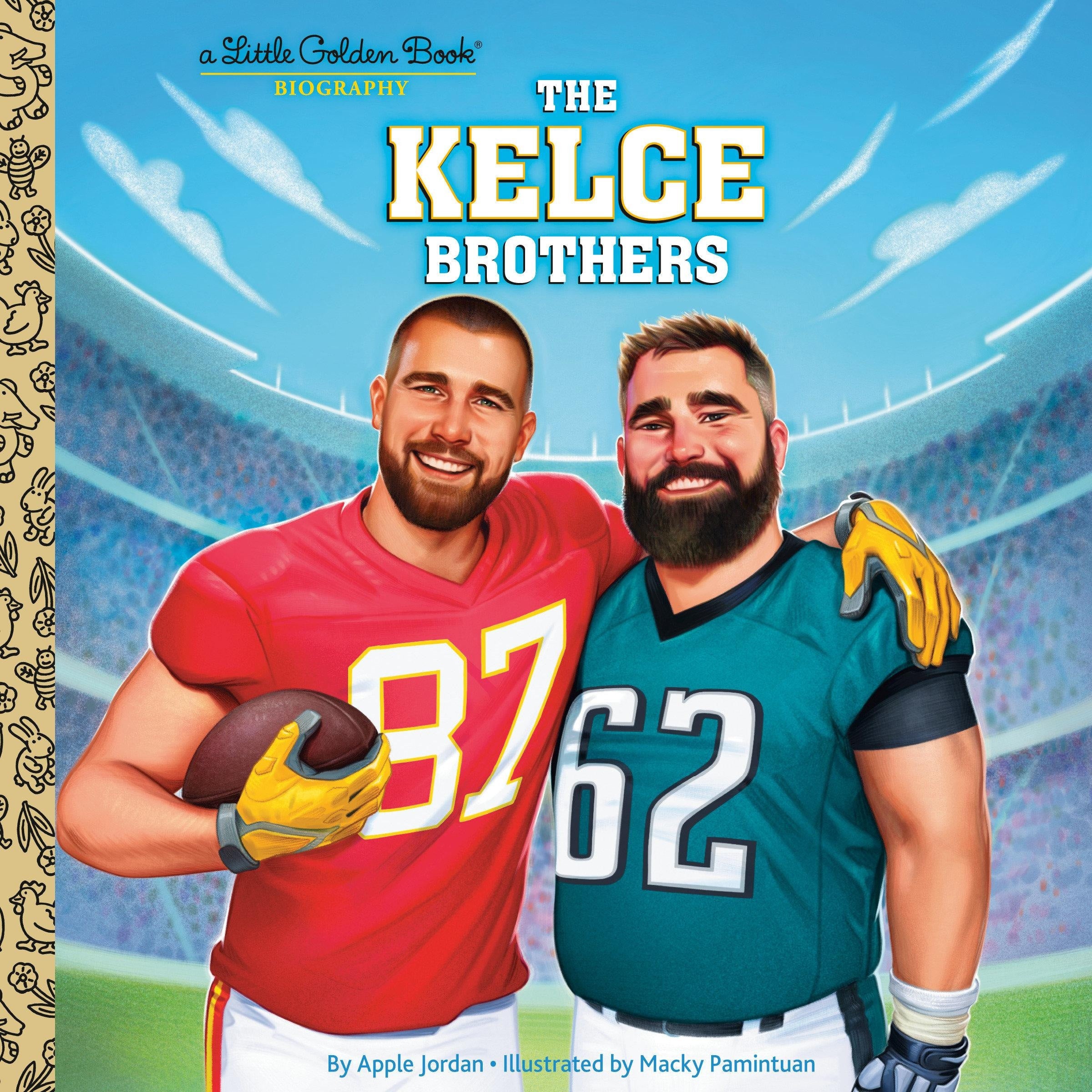 The Kelce Brothers: A Little Golden Book Biography