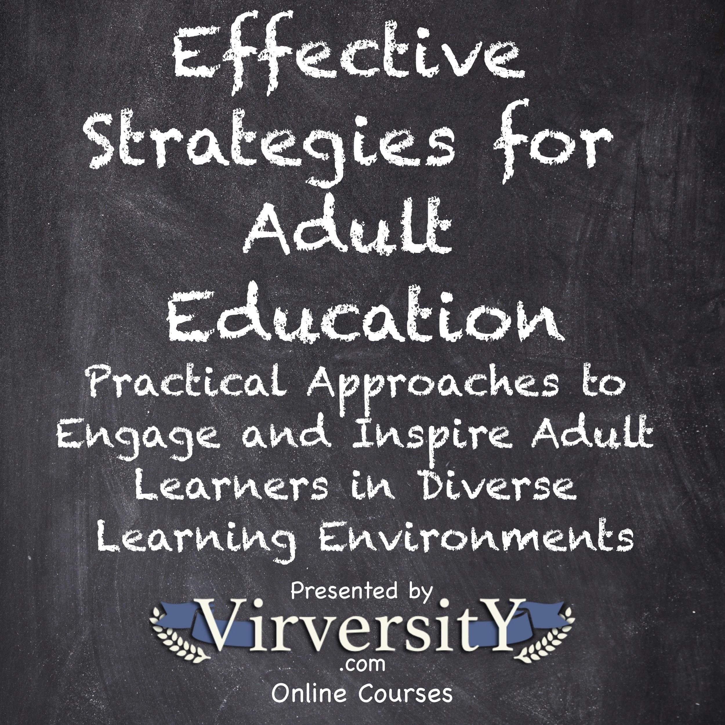 Effective Strategies for Adult Education