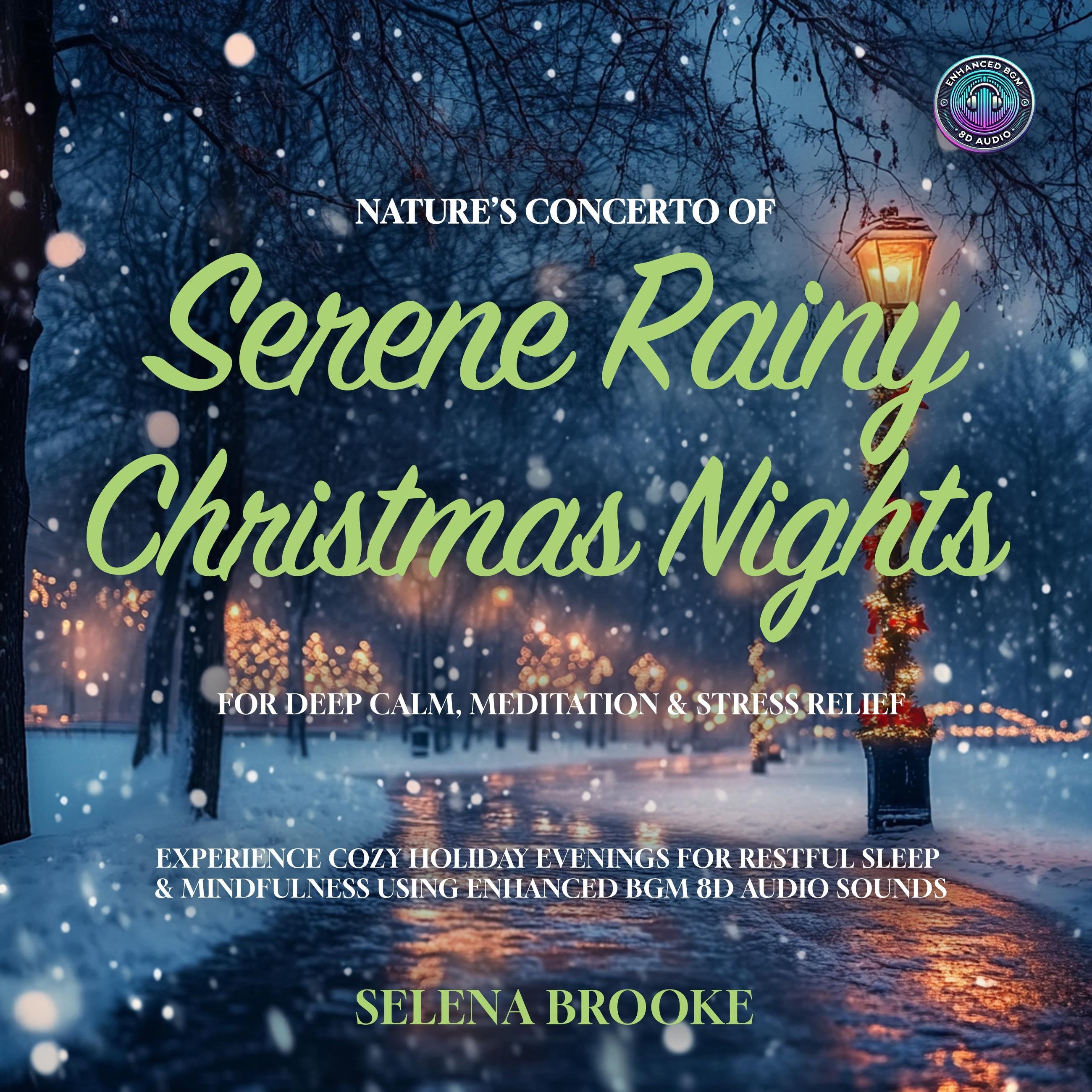 Nature’s Concerto of Serene Rainy Christmas Nights for Deep Calm, Meditation & Stress Relief