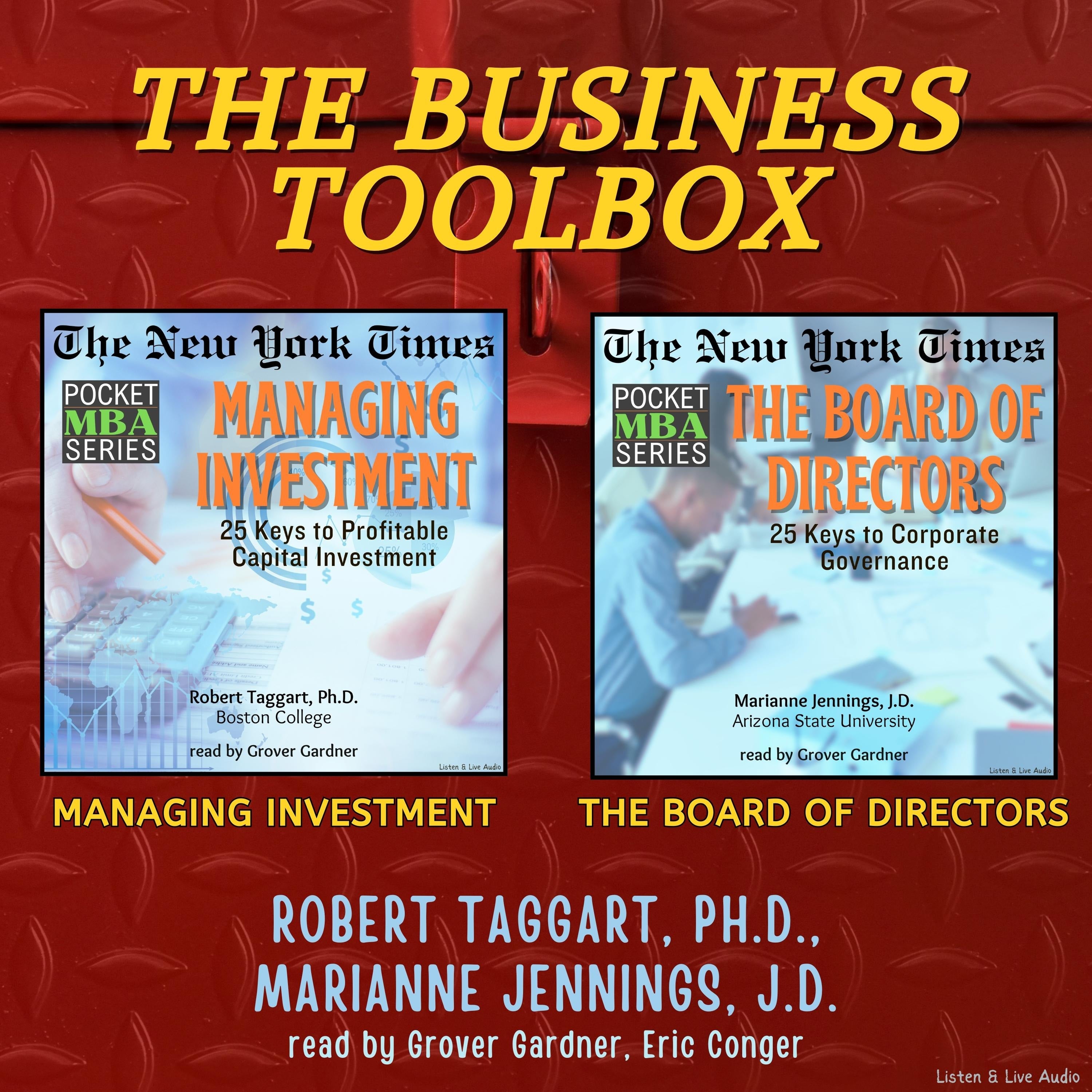 The Business Toolbox: Managing Investment & The Board of Directors