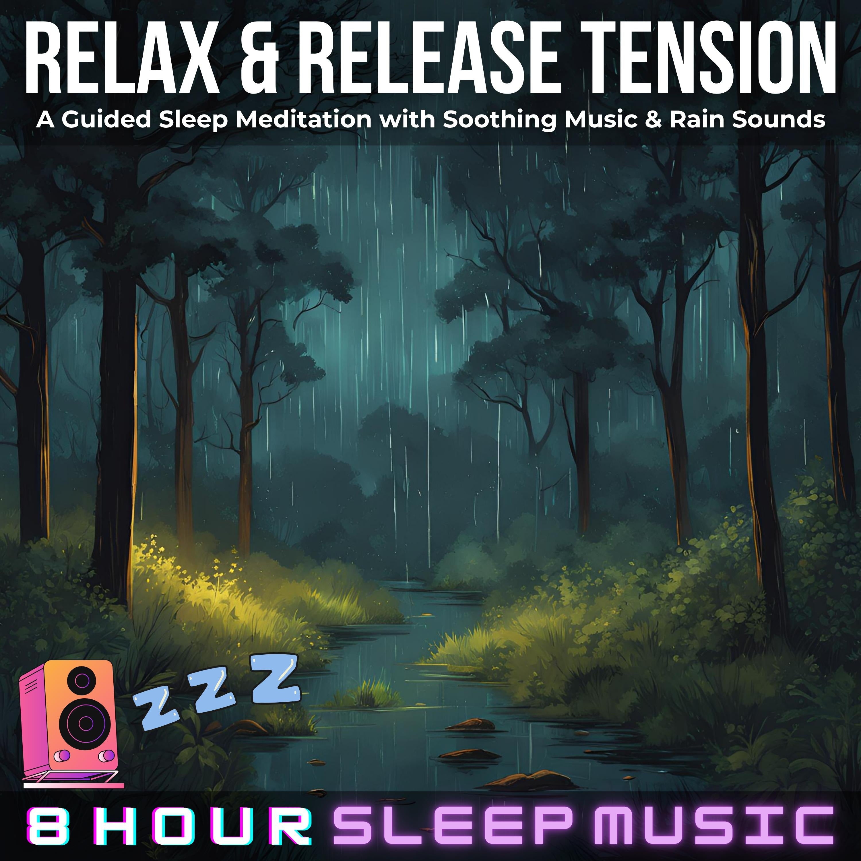 Relax & Release Tension: A Guided Sleep Meditation with Soothing Music & Gentle Rain Sounds
