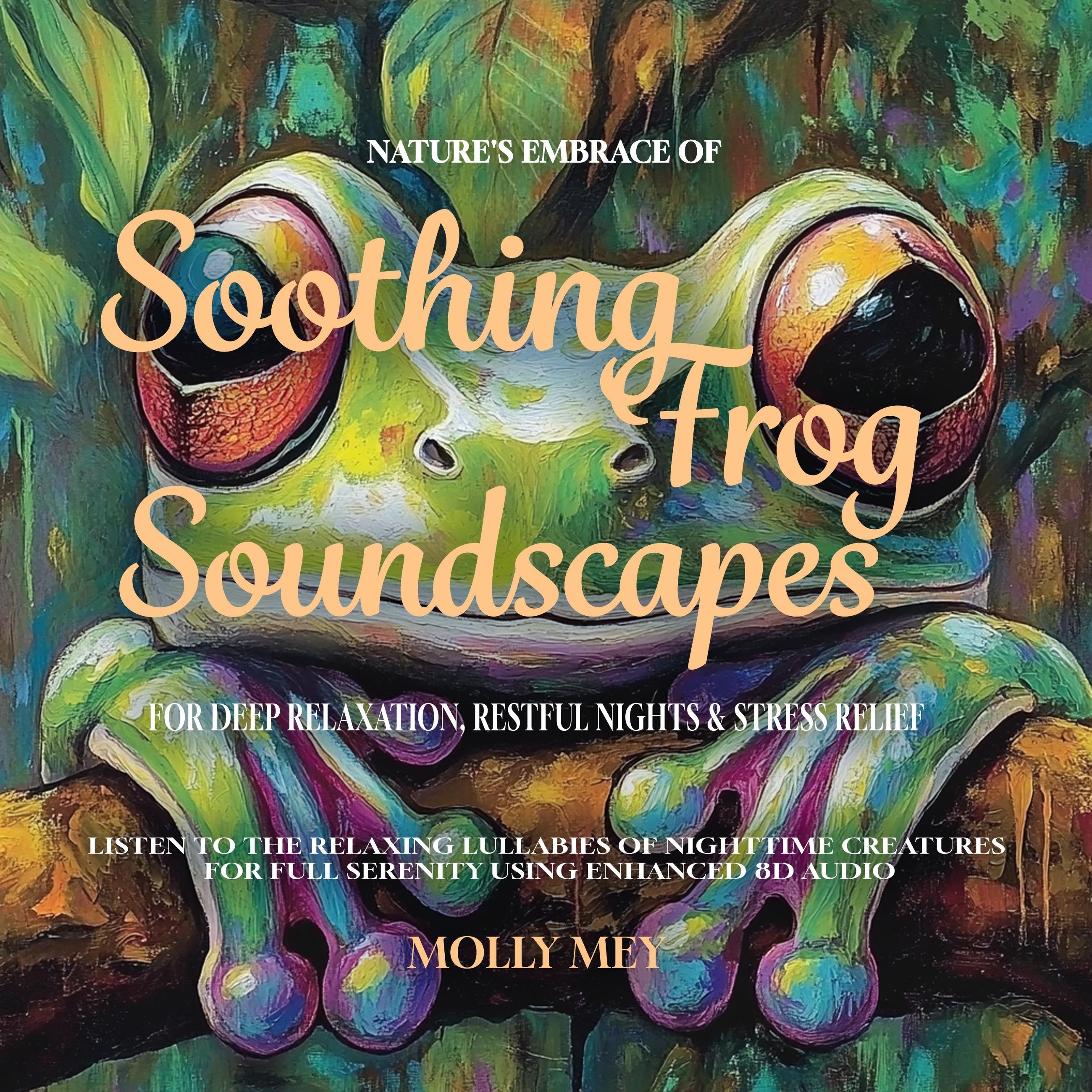 Nature's Embrace of Soothing Frog Soundscapes for Deep Relaxation, Restful Nights & Stress Relief