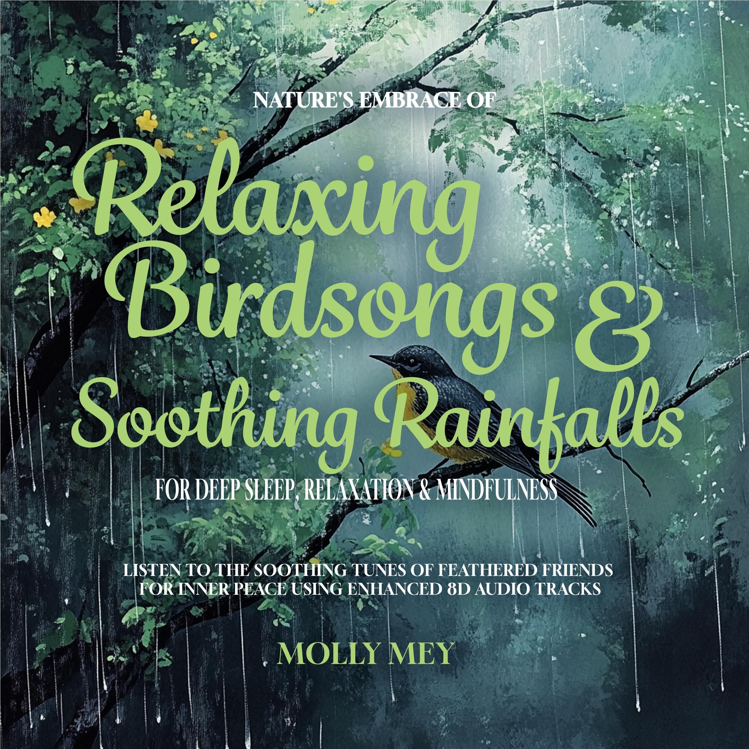 Nature's Embrace of Relaxing Birdsongs & Soothing Rainfalls for Deep Sleep, Relaxation & Mindfulness