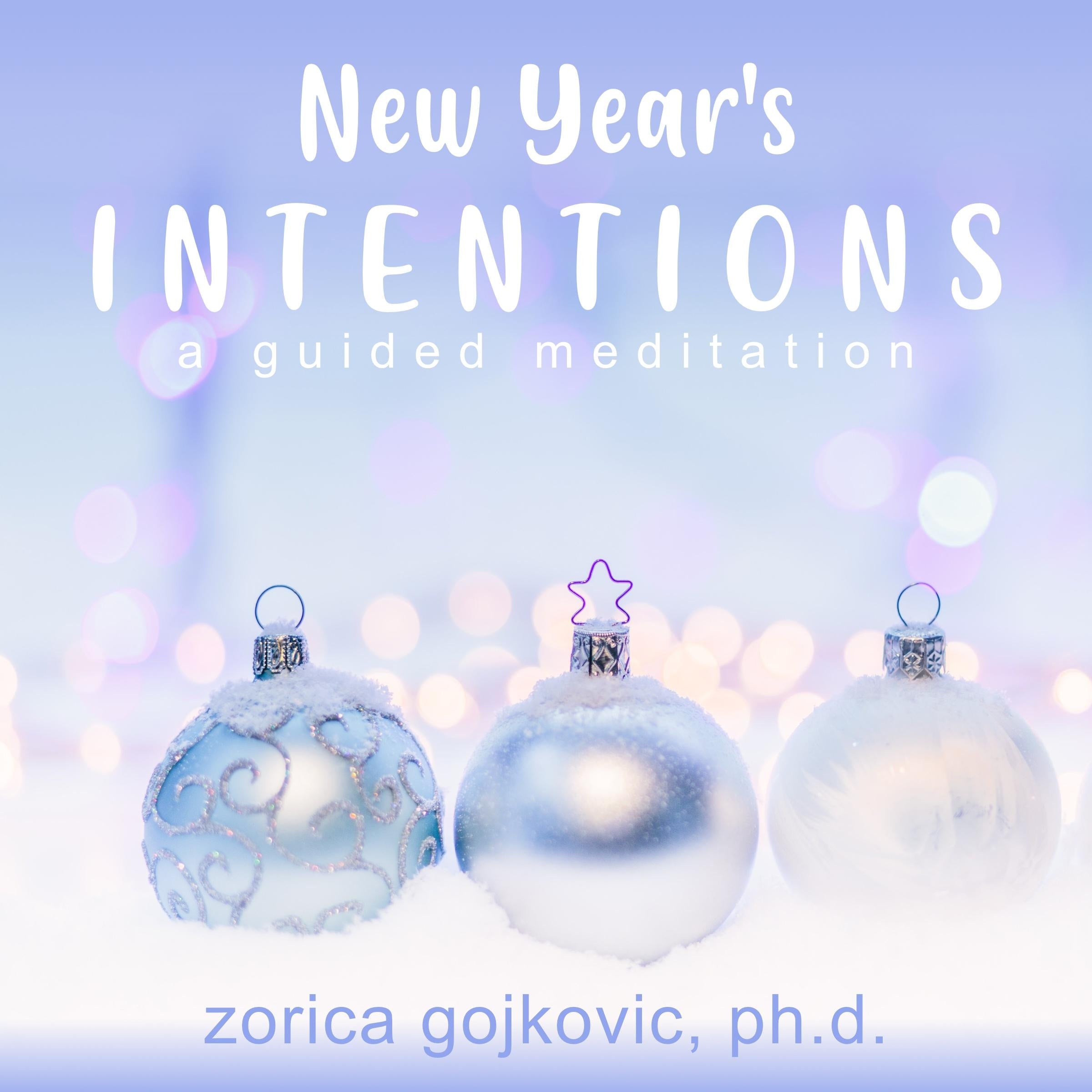 New Year's Intentions