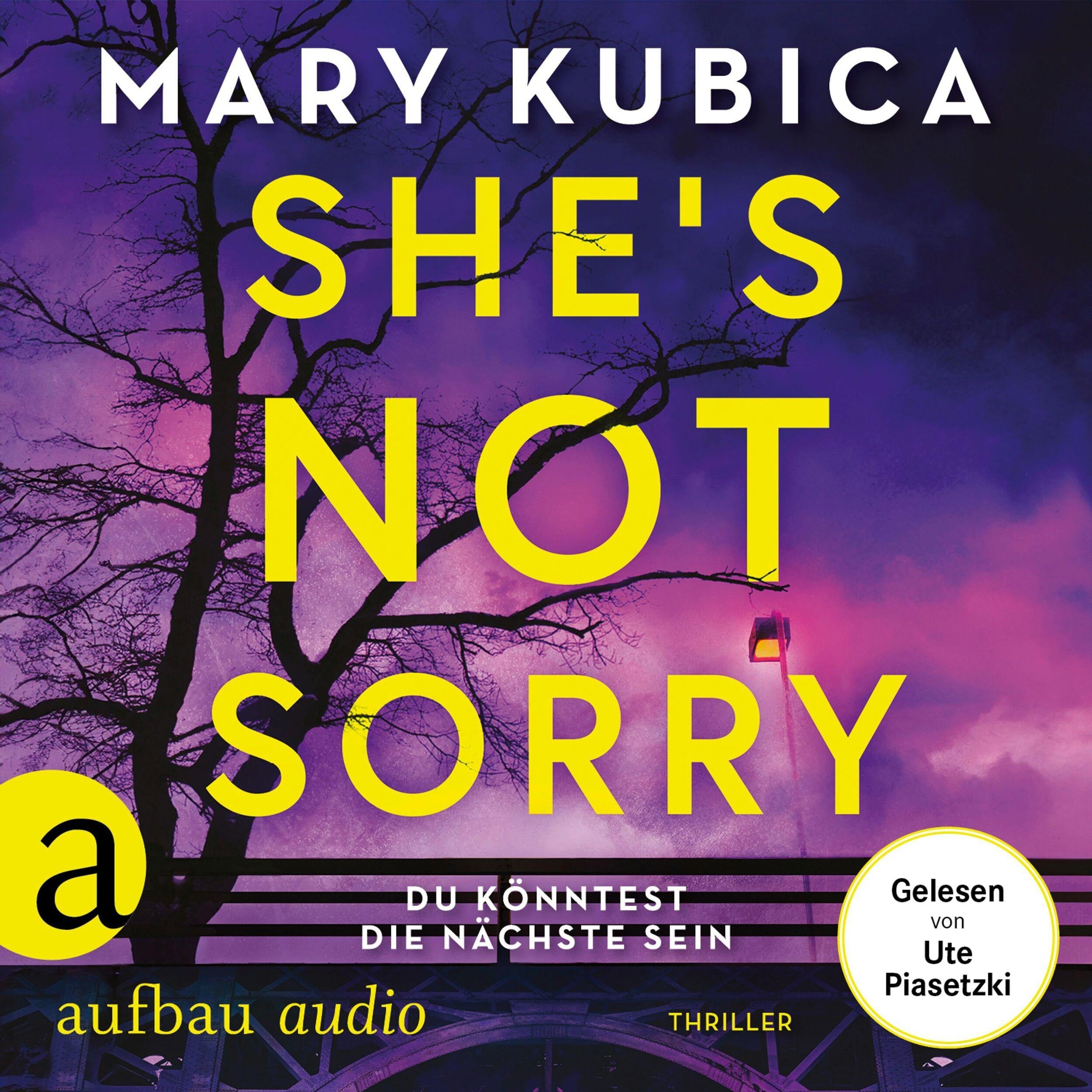 She's Not Sorry - Du könntest die Nächste sein (Ungekürzt)