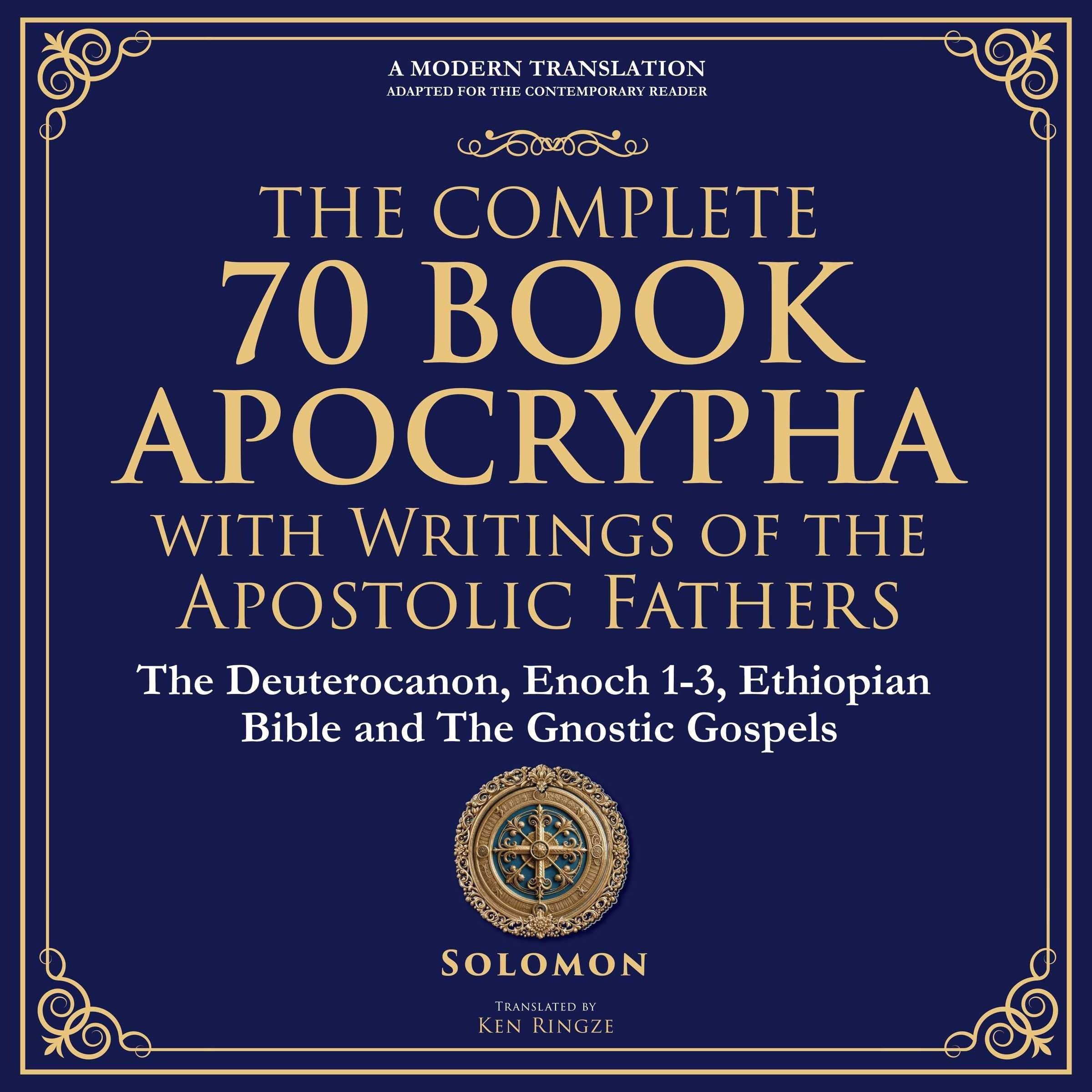 The Complete 70-Book Apocrypha with Writings of the Apostolic Fathers
