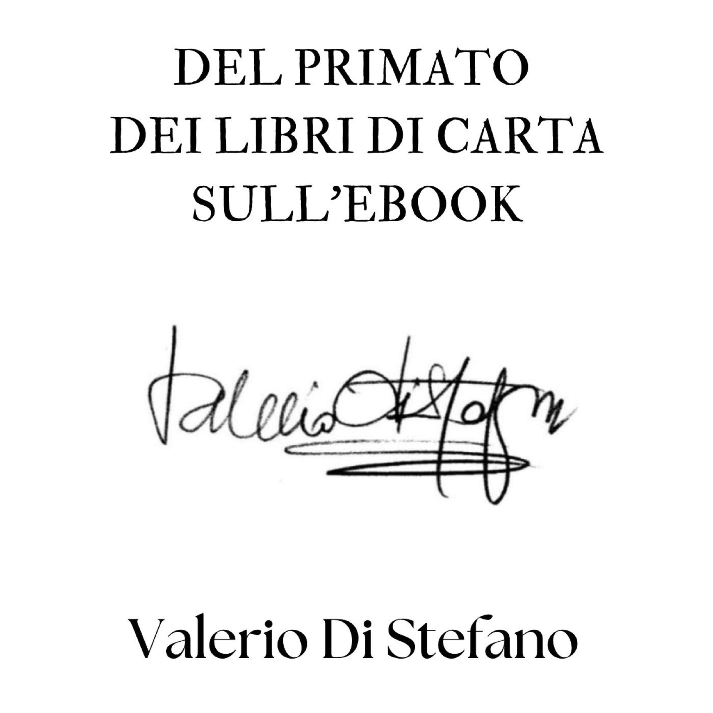 Del primato dei libri di carta sull'ebook
