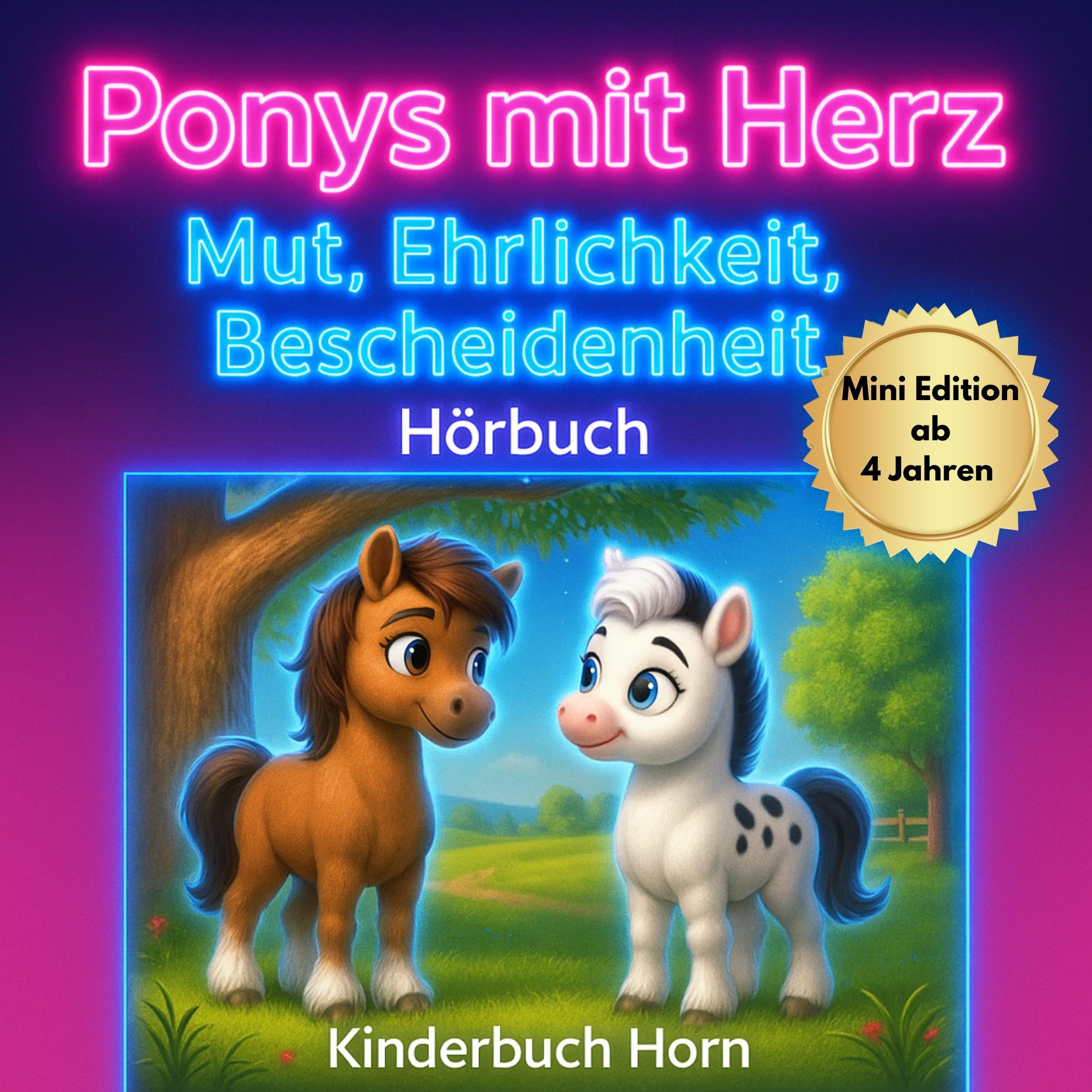 Ponys mit Herz: Geschichten über Mut, Ehrlichkeit und Bescheidenheit - Mini Edition