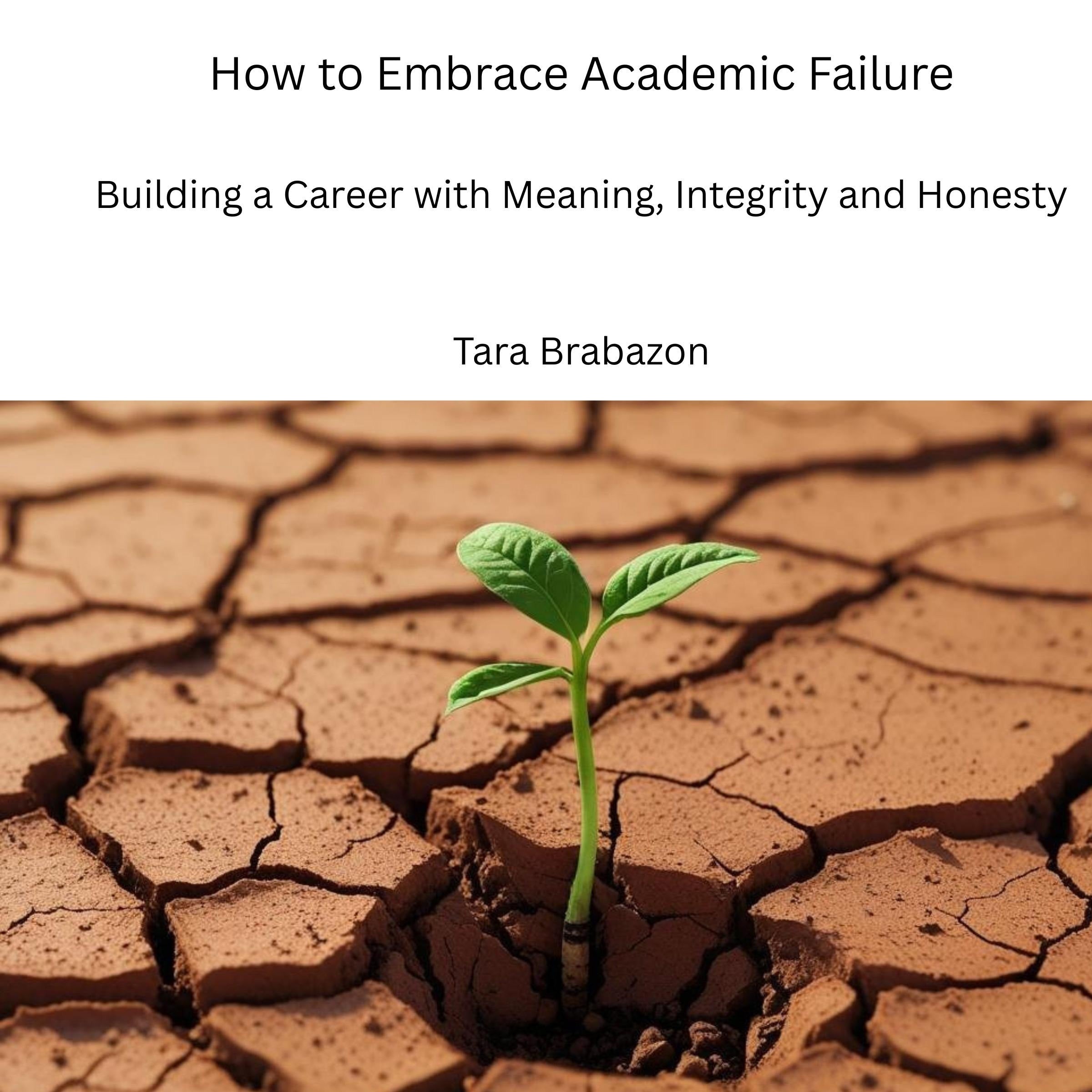 How to embrace academic failure