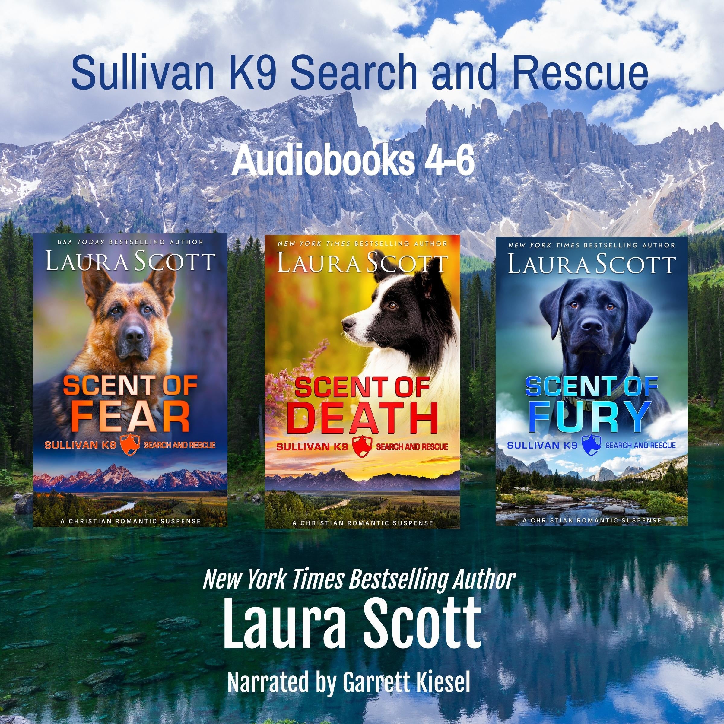 Sullivan K9 Search and Rescue Audiobooks 4-6