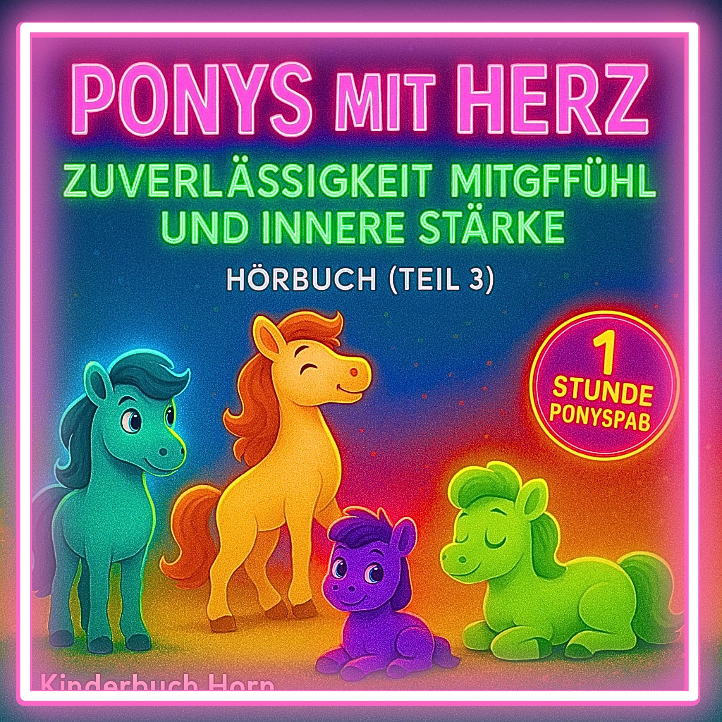 Ponys mit Herz – Geschichten über Zuverlässigkeit, Mitgefühl und innere Stärke (Hörbuch Teil 3)