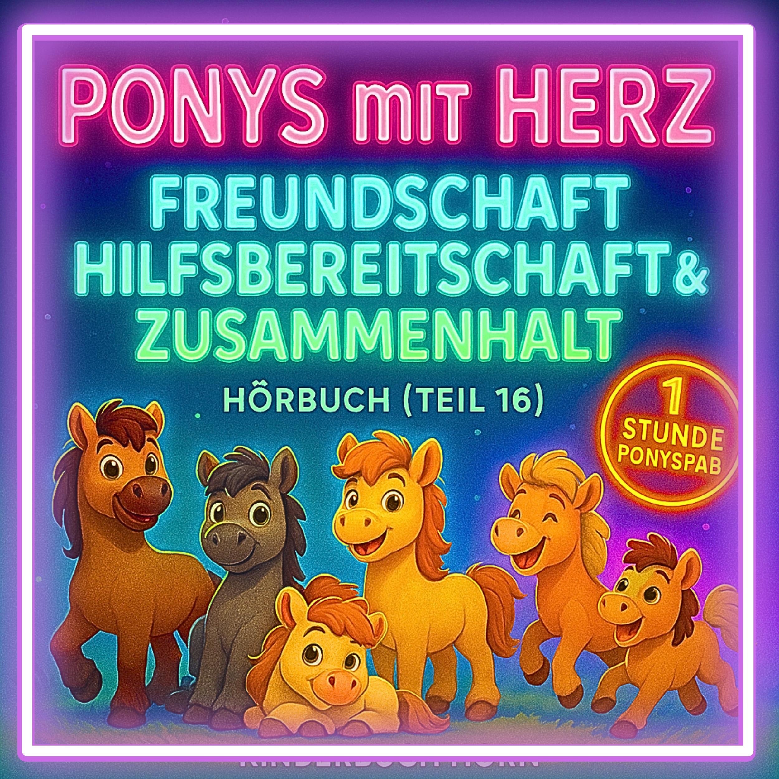 Ponys mit Herz – Freundschaft, Hilfsbereitschaft & Zusammenhalt (Hörbuch Teil 16)