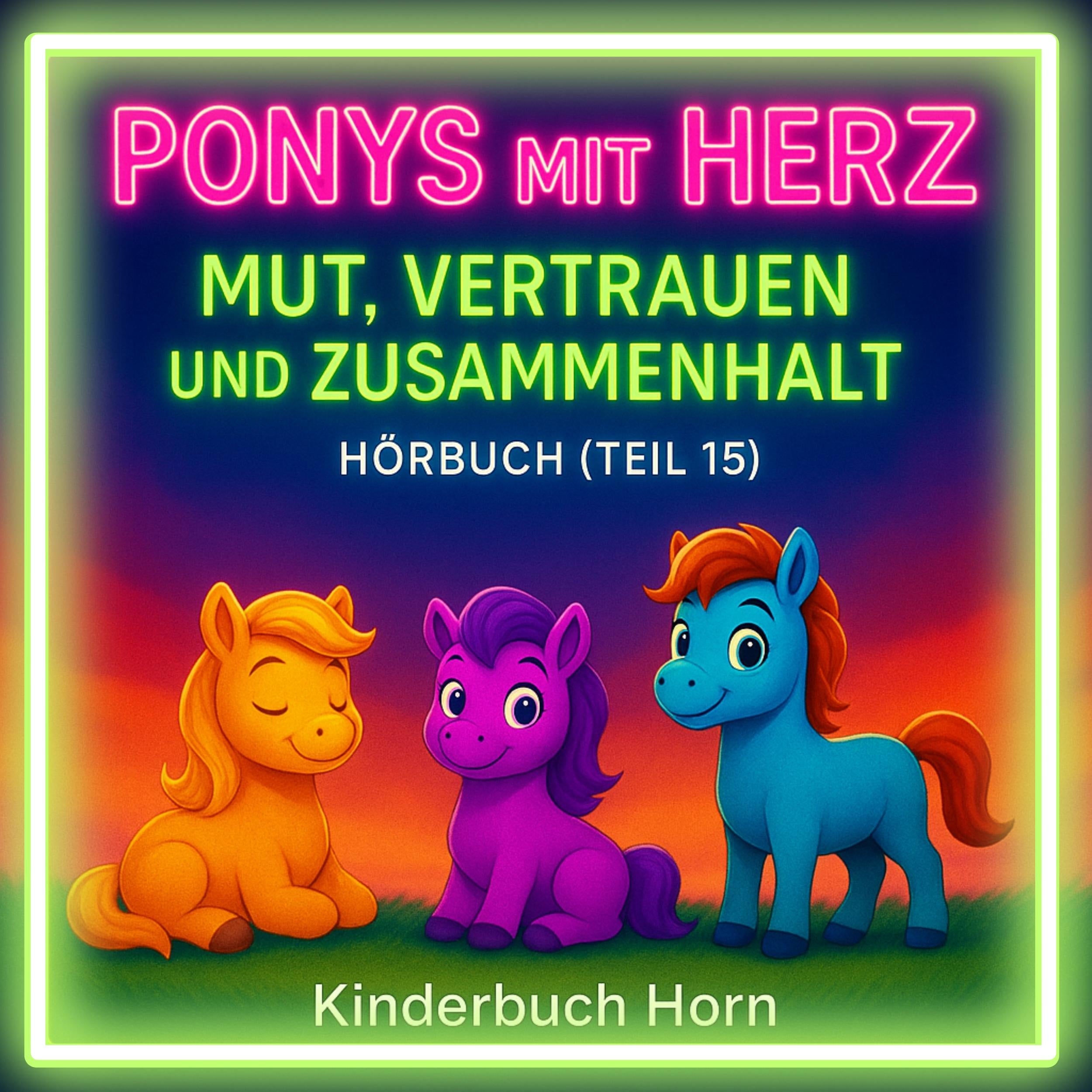 Ponys mit Herz – Mut, Vertrauen und Zusammenhalt (Hörbuch Teil 15)