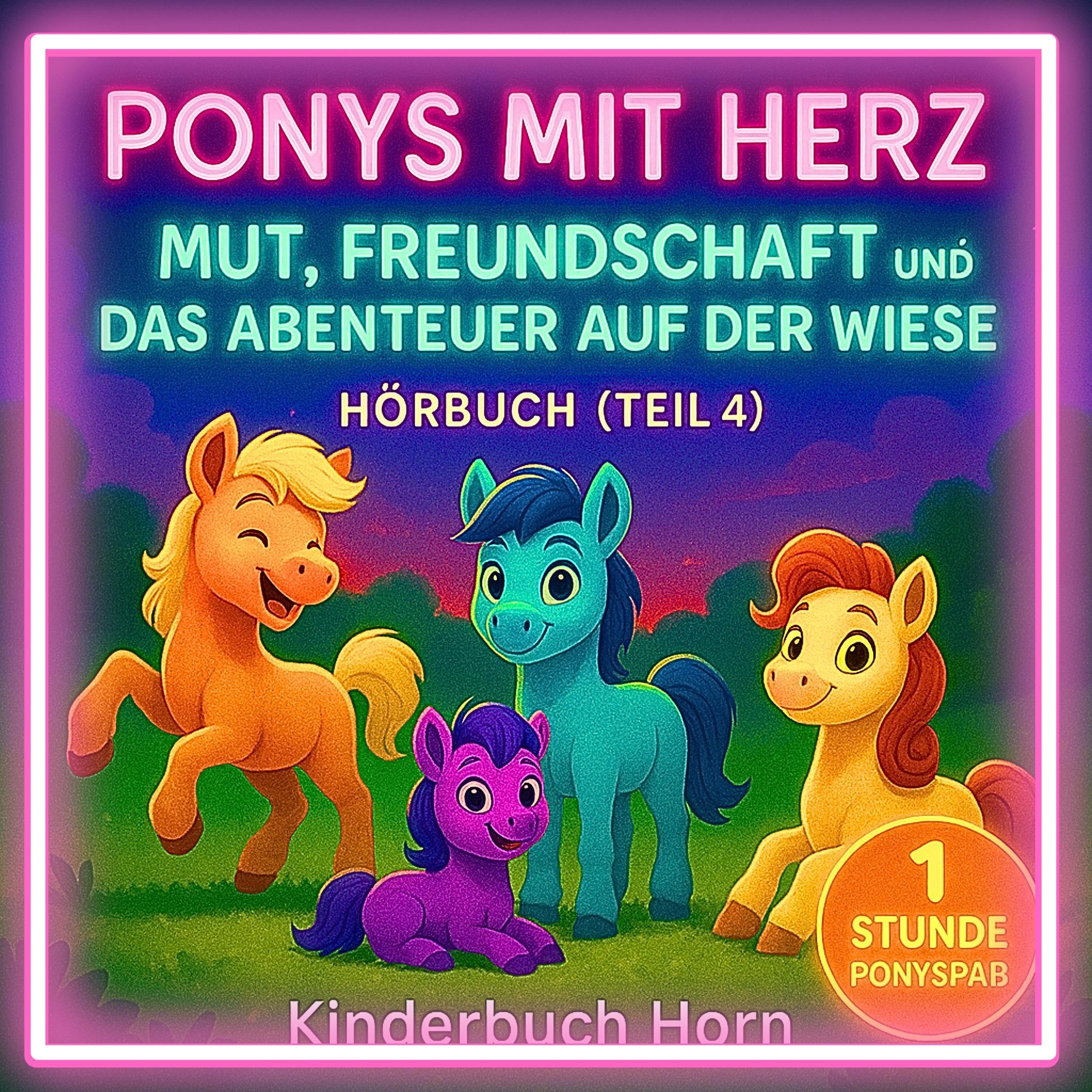 Ponys mit Herz – Mut, Freundschaft und das Abenteuer auf der Wiese (Hörbuch Teil 4)