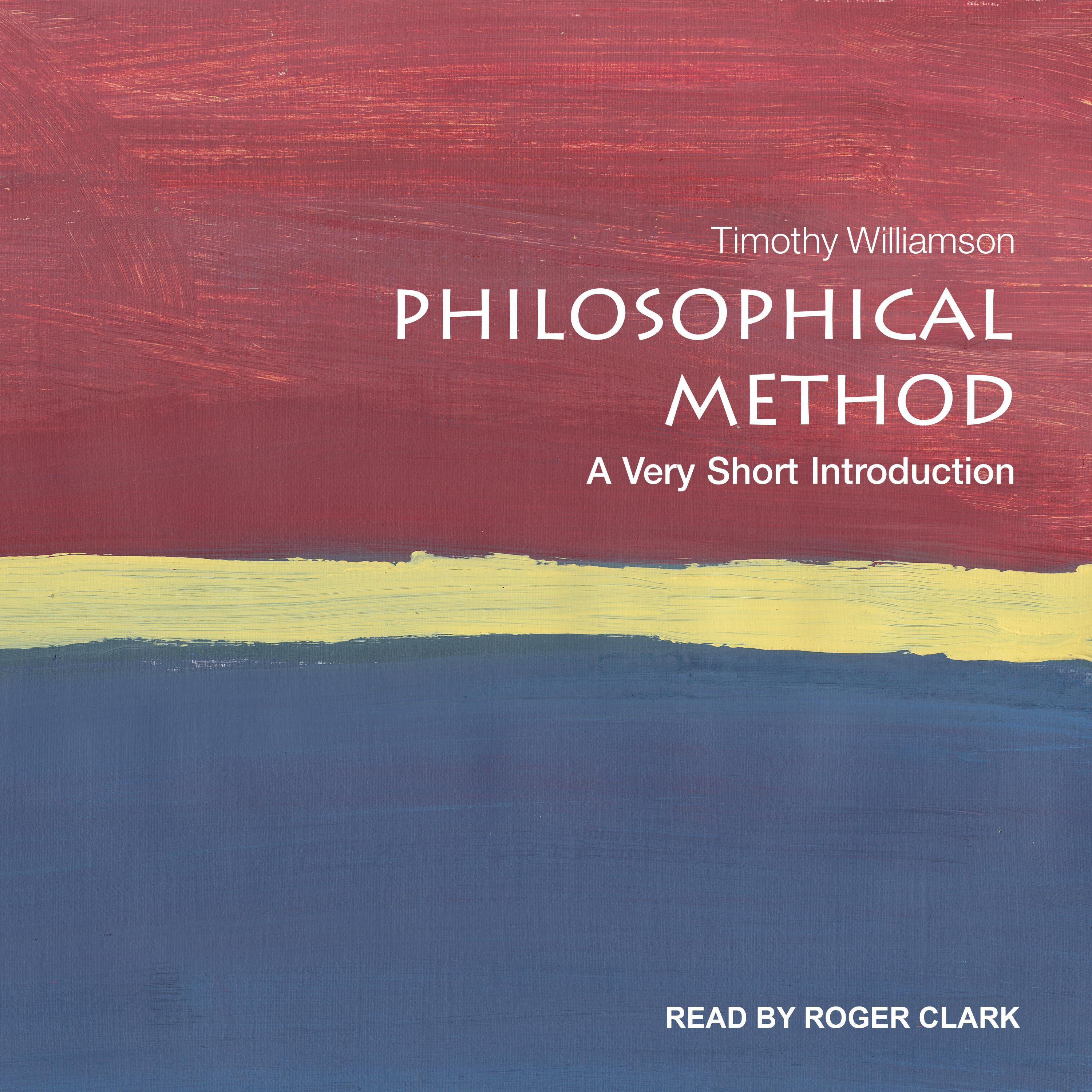 Philosophical Method