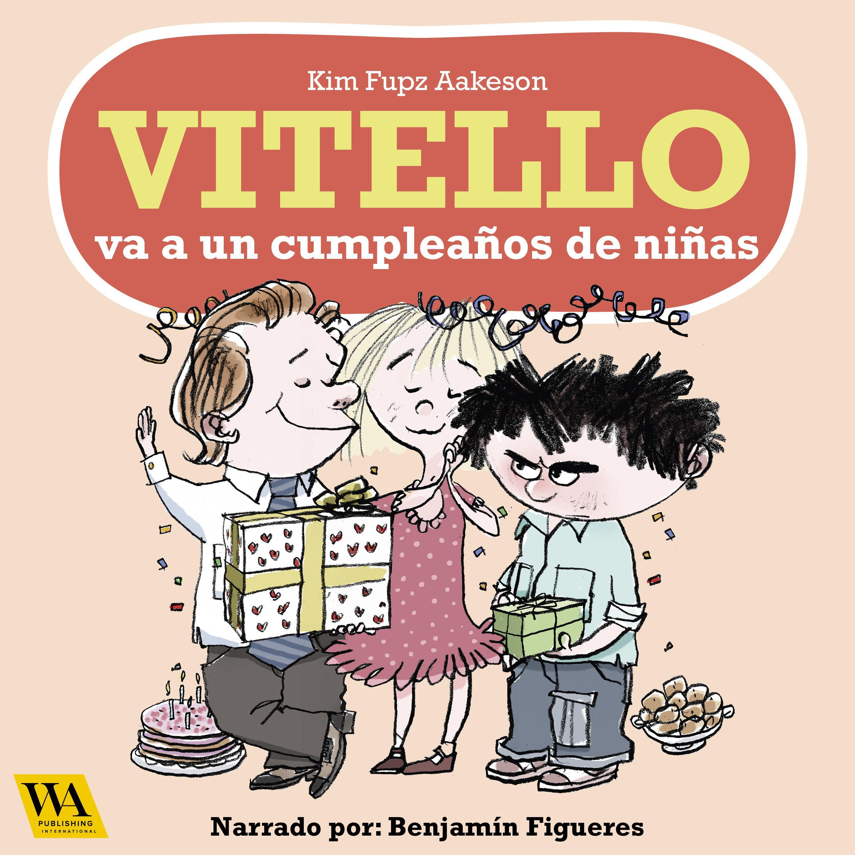 Vitello va a un cumpleaños de niñas