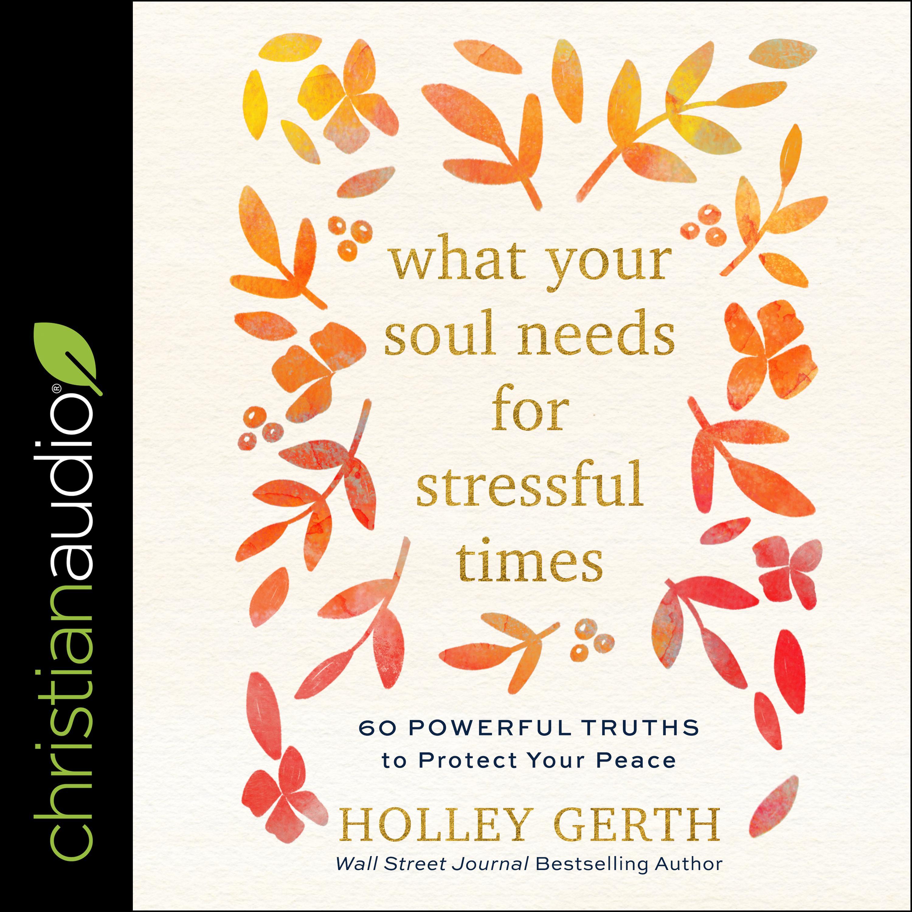 What Your Soul Needs for Stressful Times