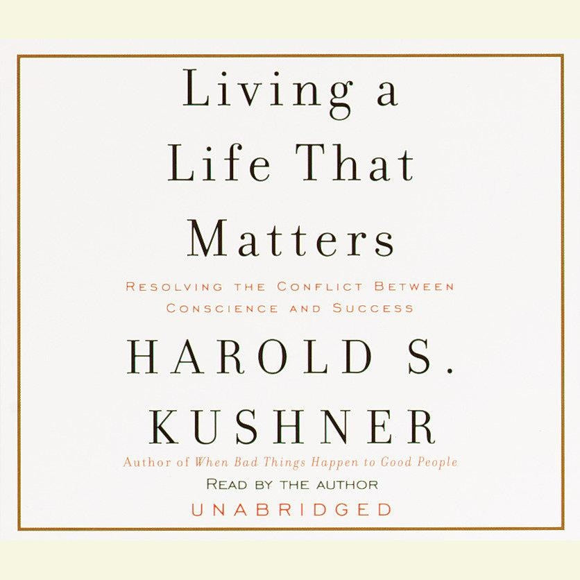 Living a Life That Matters