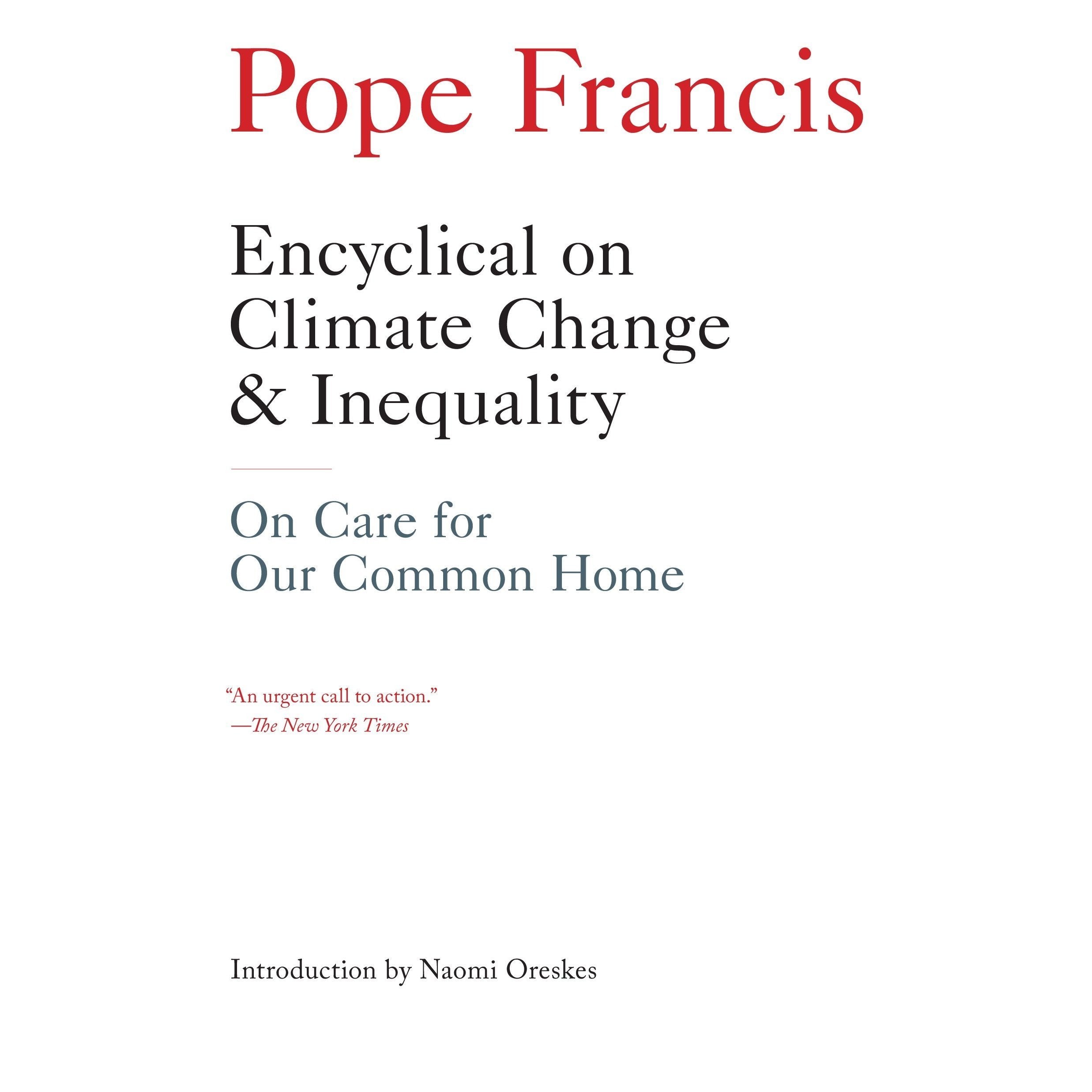 Encyclical on Climate Change and Inequality