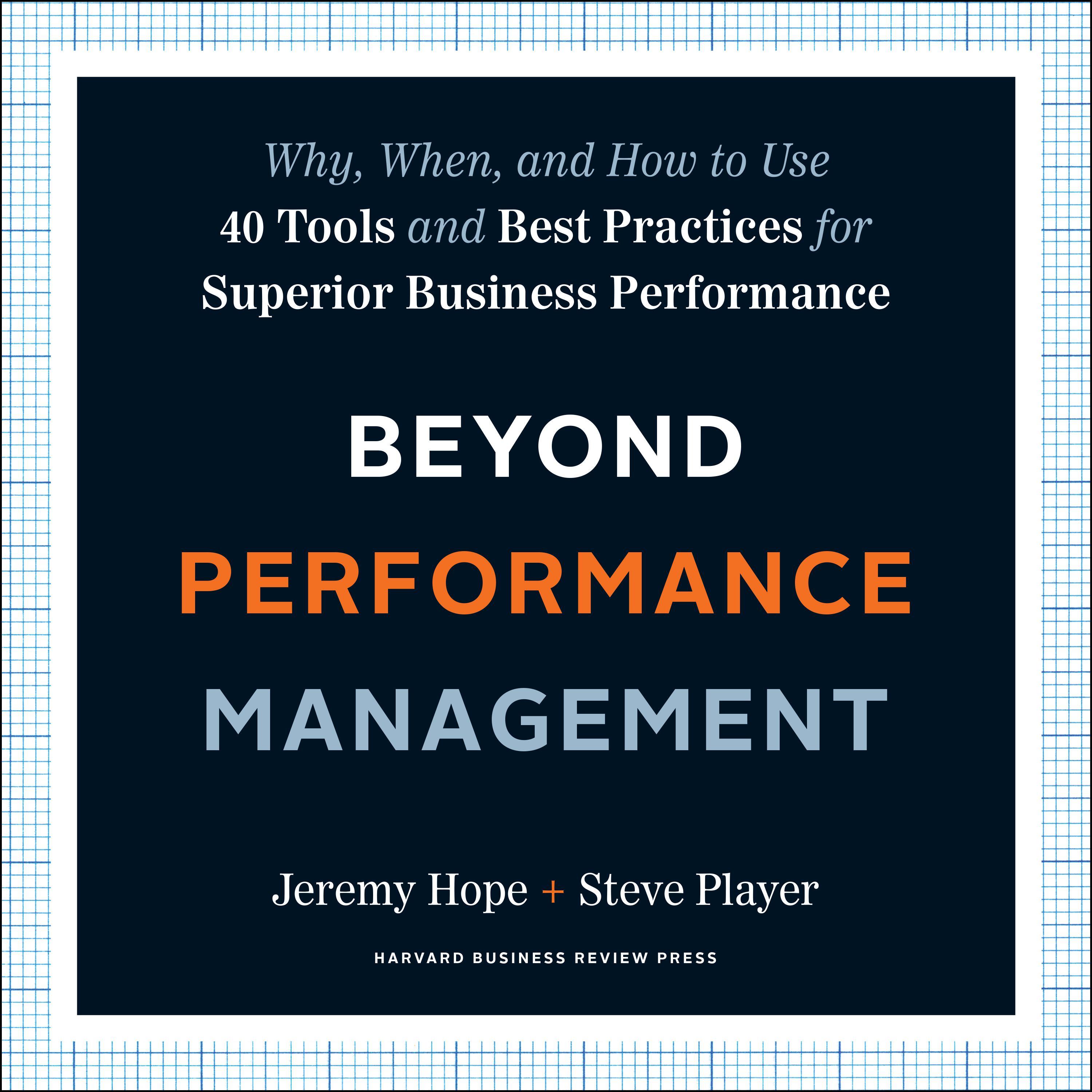Beyond Performance Management