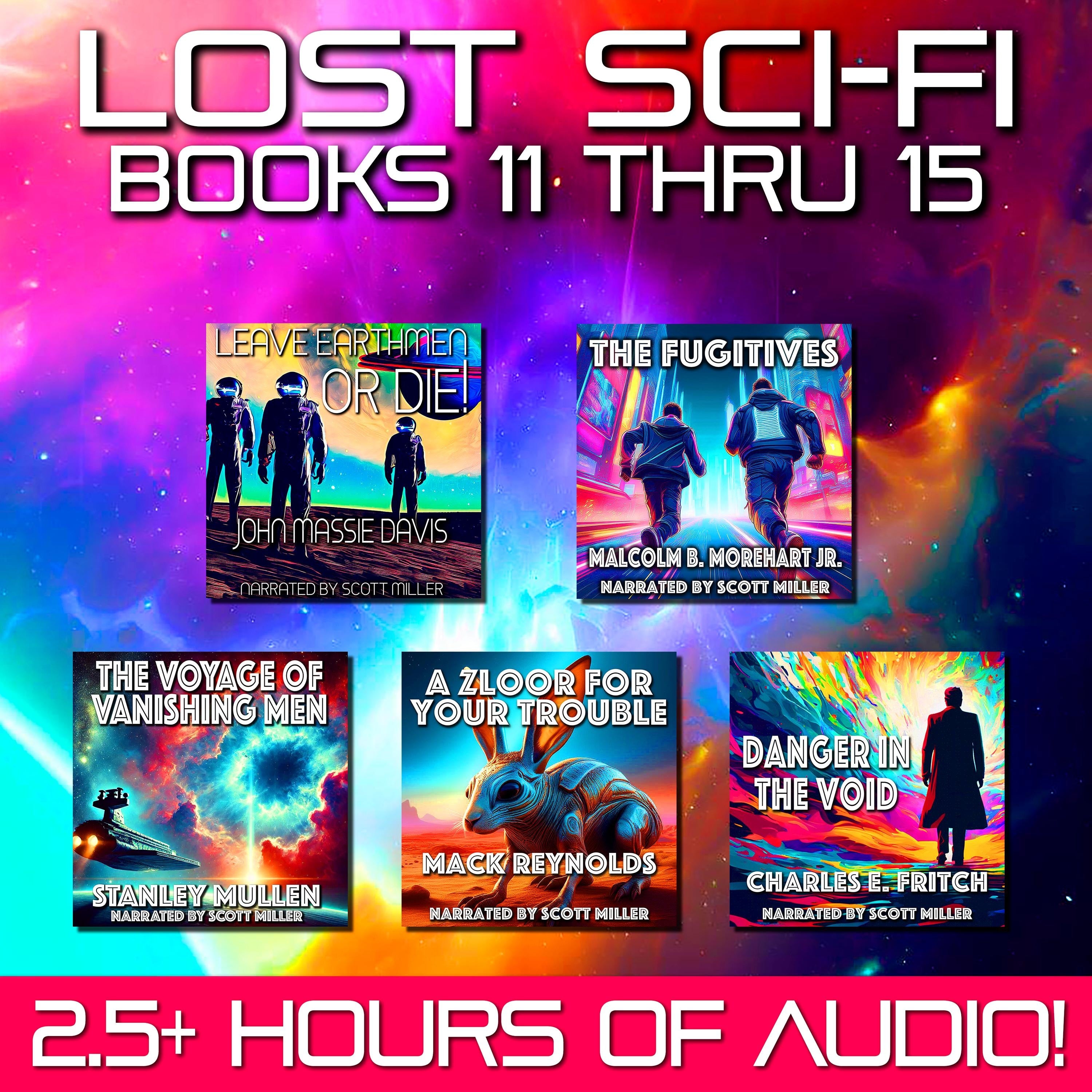 Lost Sci-Fi Books 11 thru 15