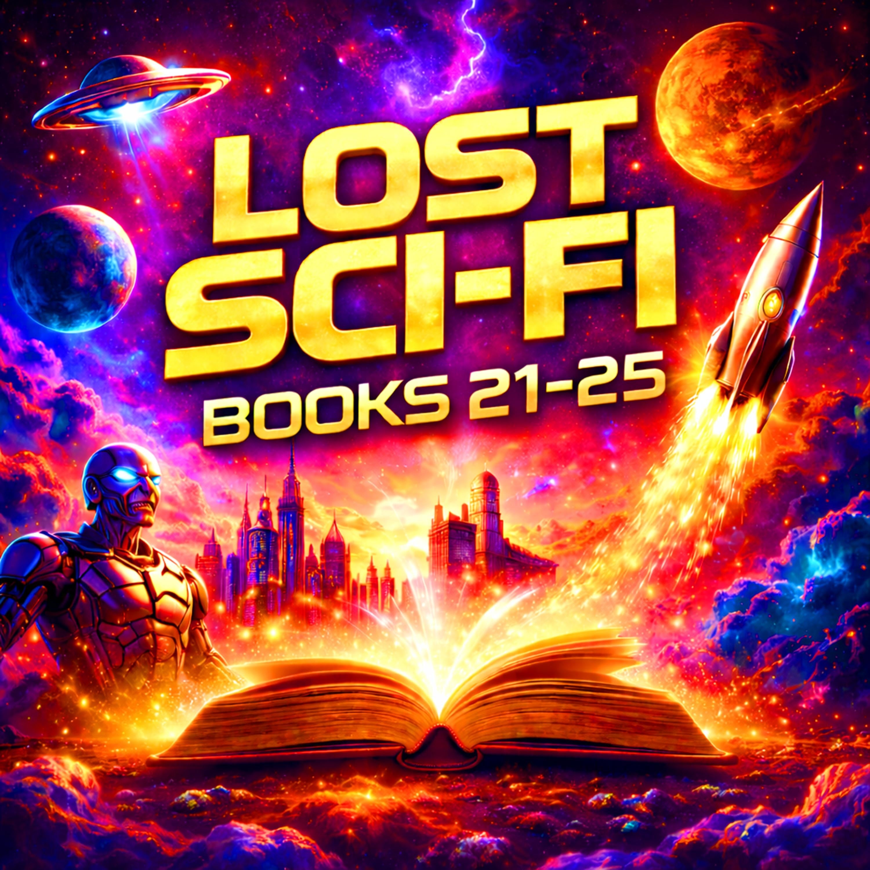 Lost Sci-Fi Books 21 thru 25