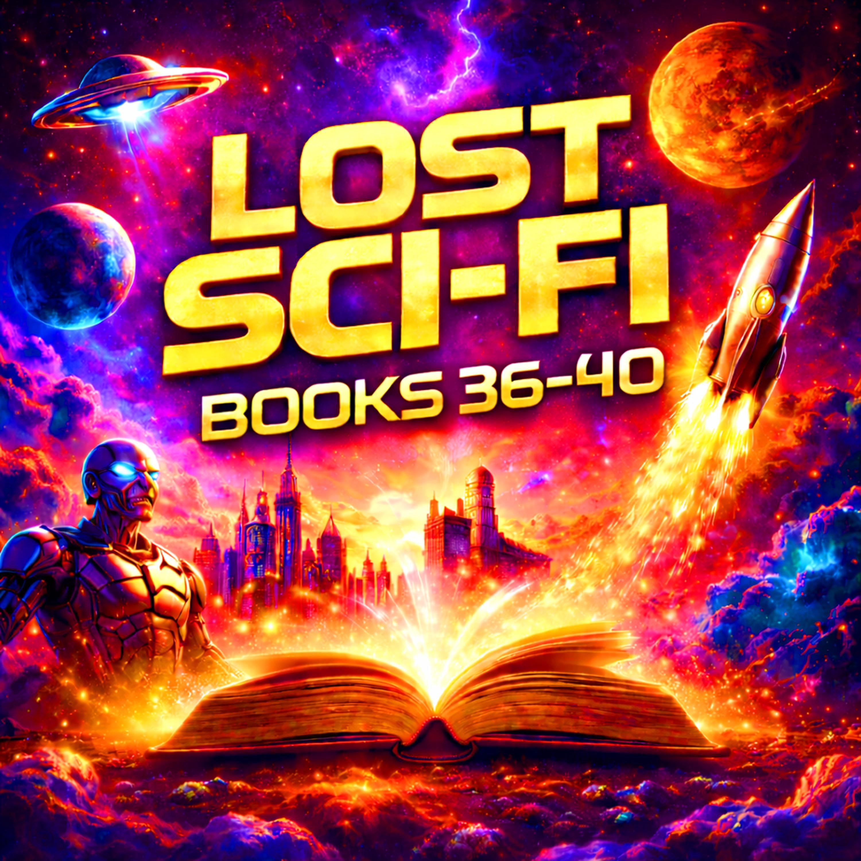 Lost Sci-Fi Books 36 thru 40