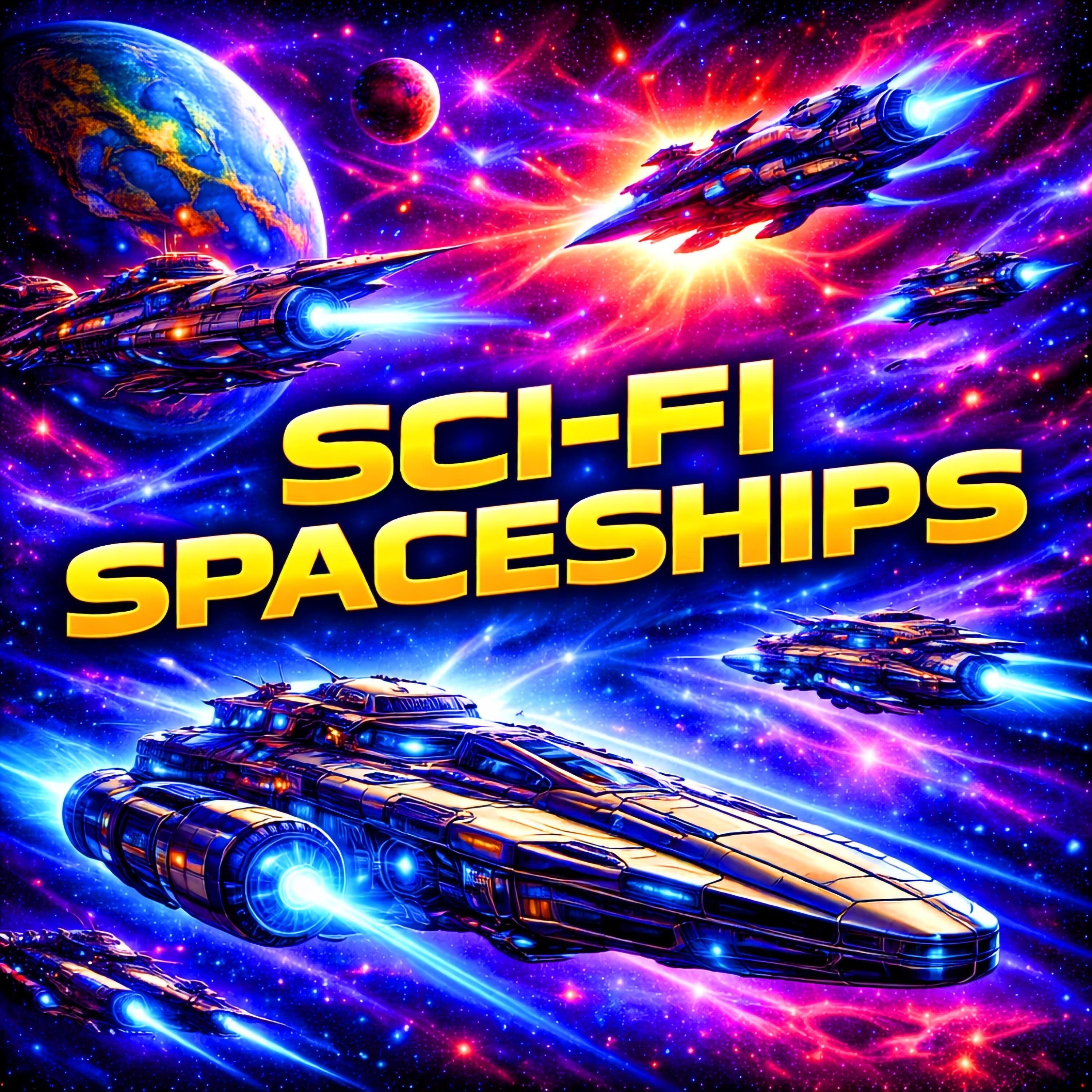 Sci-Fi Spaceships and Nothing But Sci-Fi Spaceships