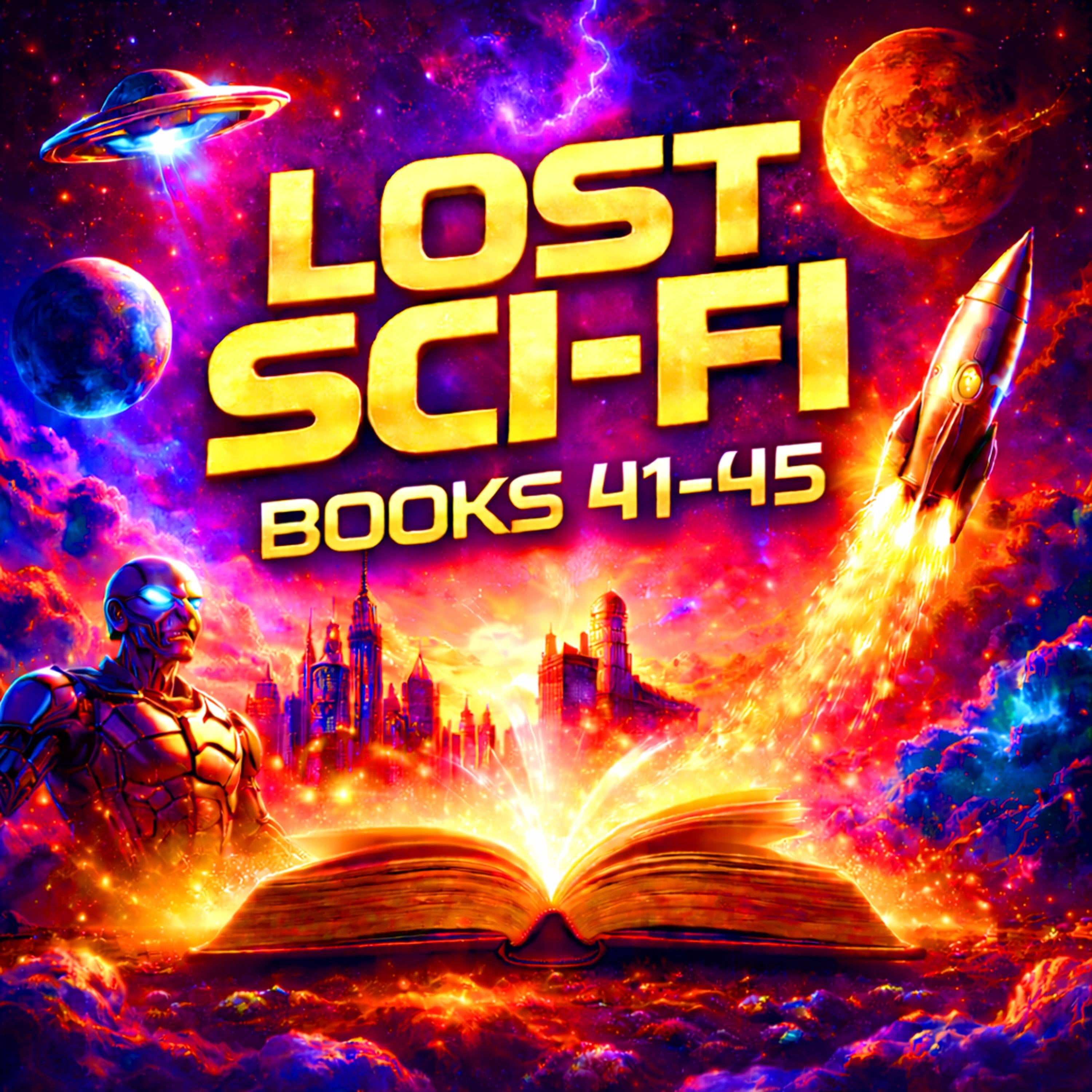 Lost Sci-Fi Books 41 thru 45