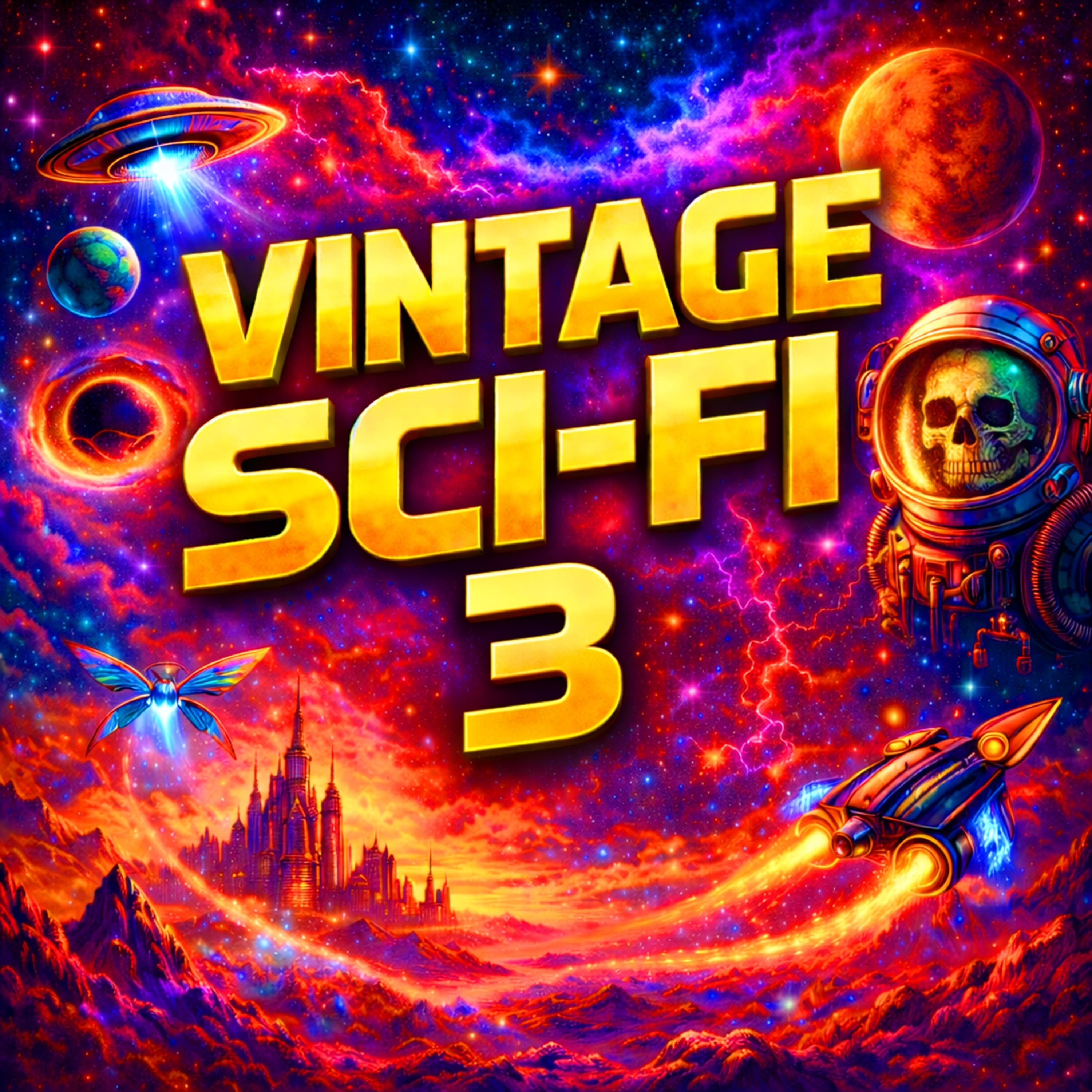 Vintage Sci-Fi 3 - 21 Classic Science Fiction Short Stories from Philip K. Dick, Ray Bradbury, H. B. Fyfe and many more!