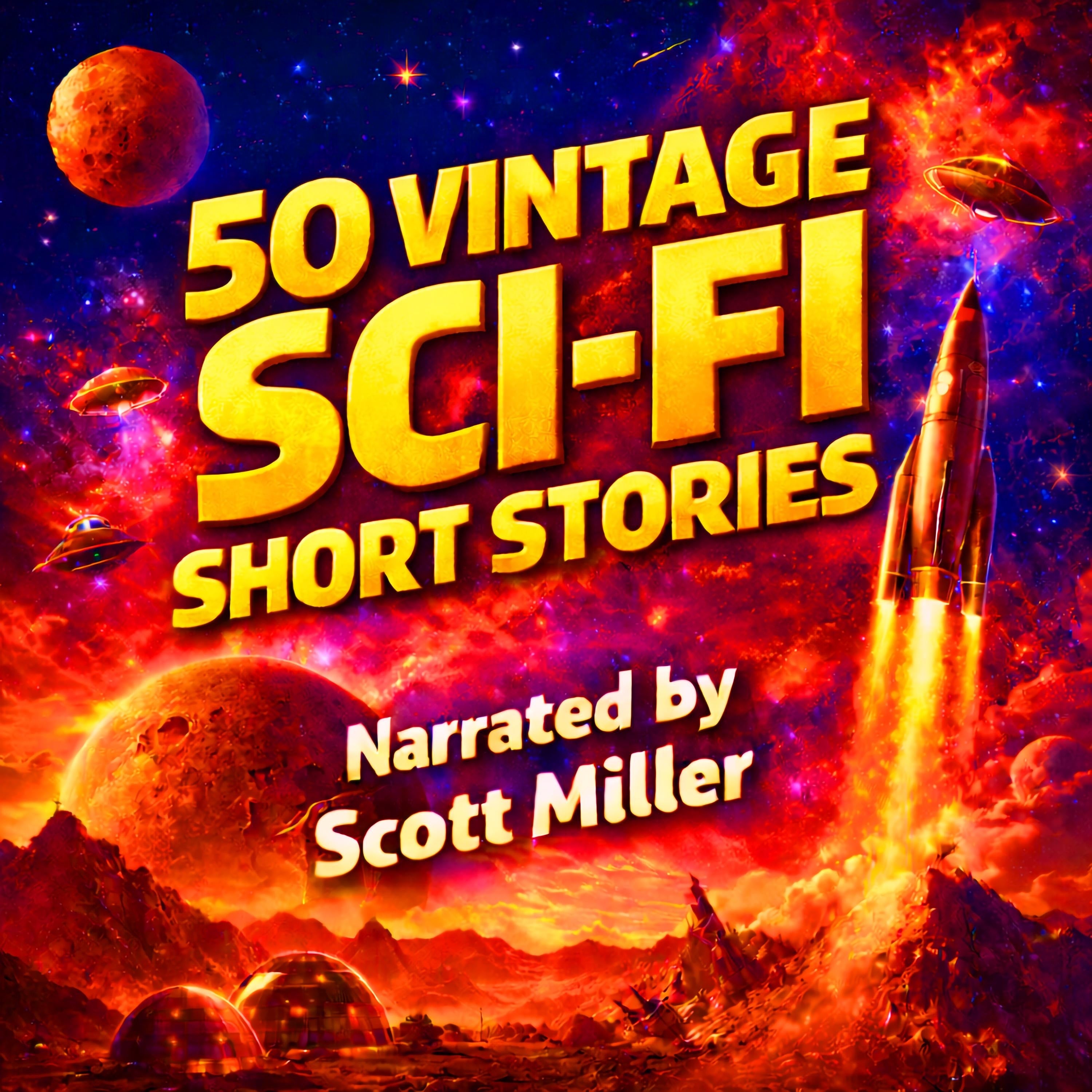 50 Vintage Sci-Fi Short Stories - More than 27 hours of Vintage Science Fiction