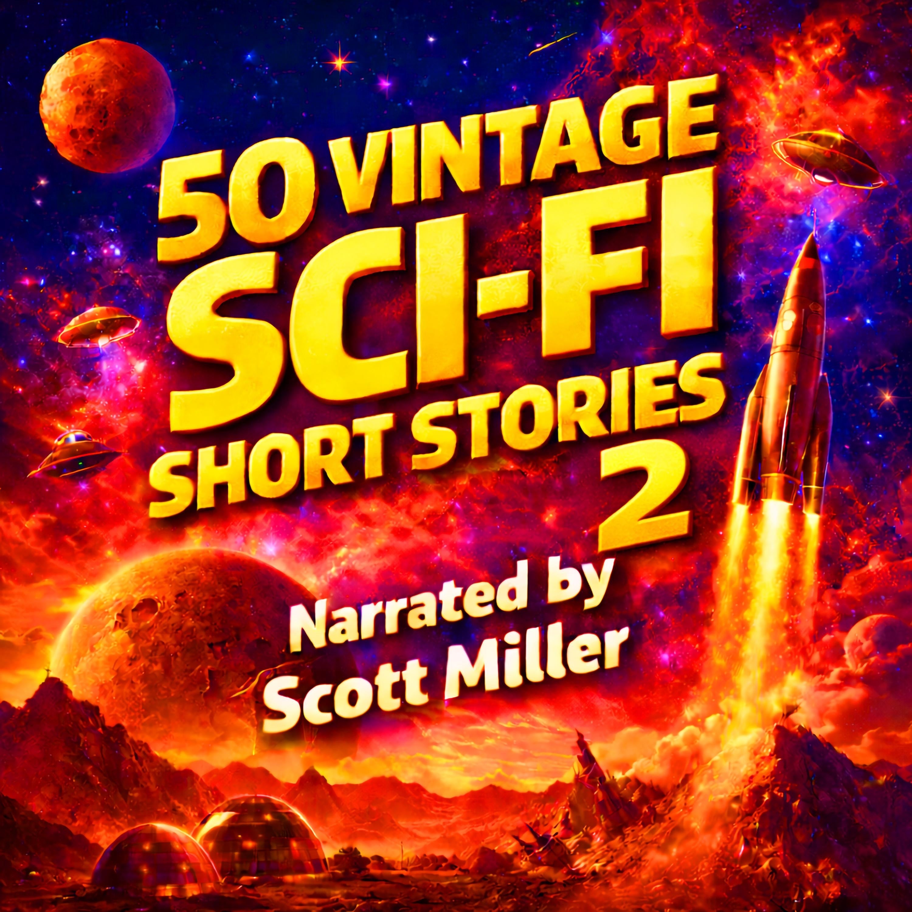50 Vintage Sci-Fi Short Stories 2 - More than 29 hours of Vintage Science Fiction