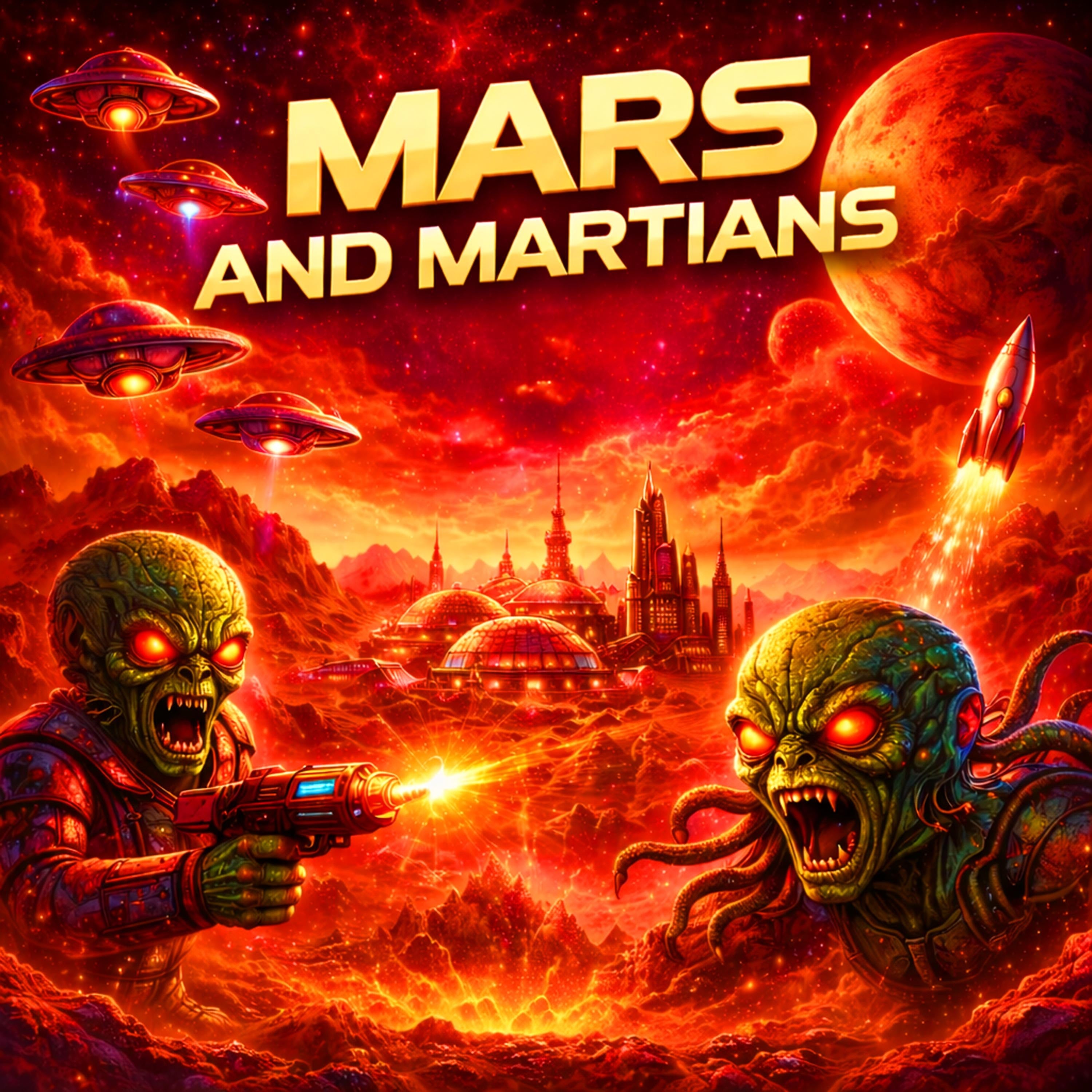 Mars and Martians and Nothing But Mars and Martians
