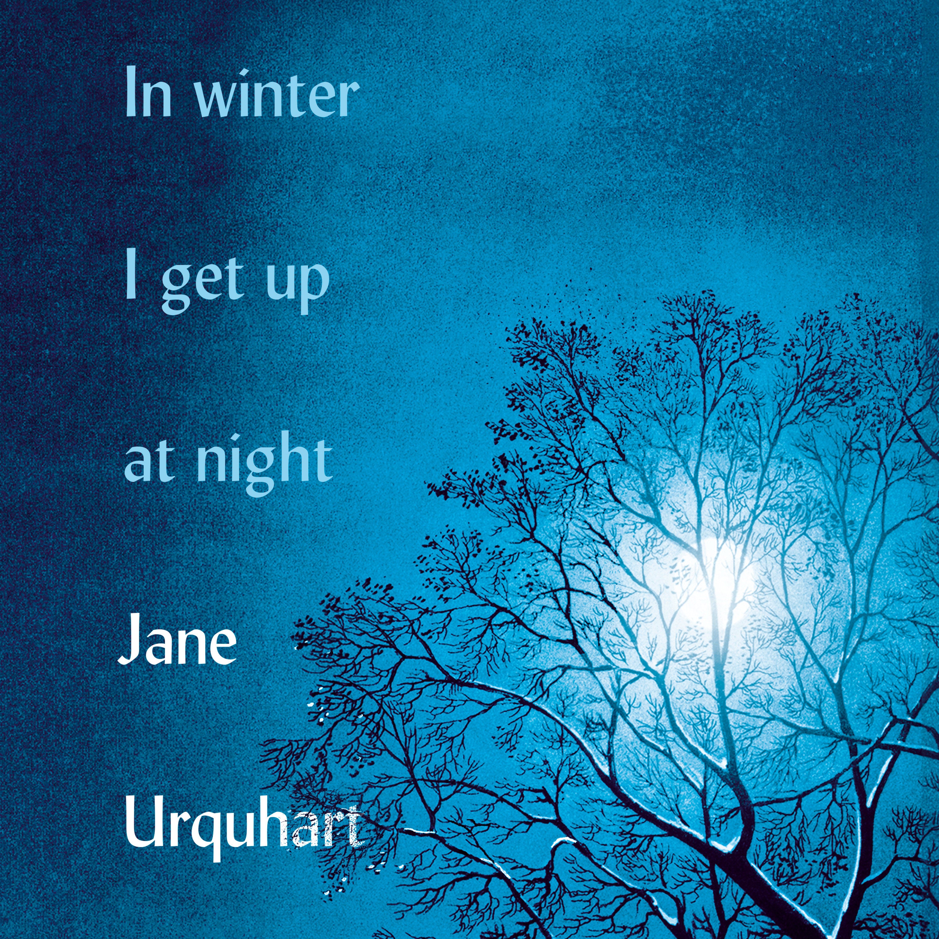 In Winter I Get Up at Night