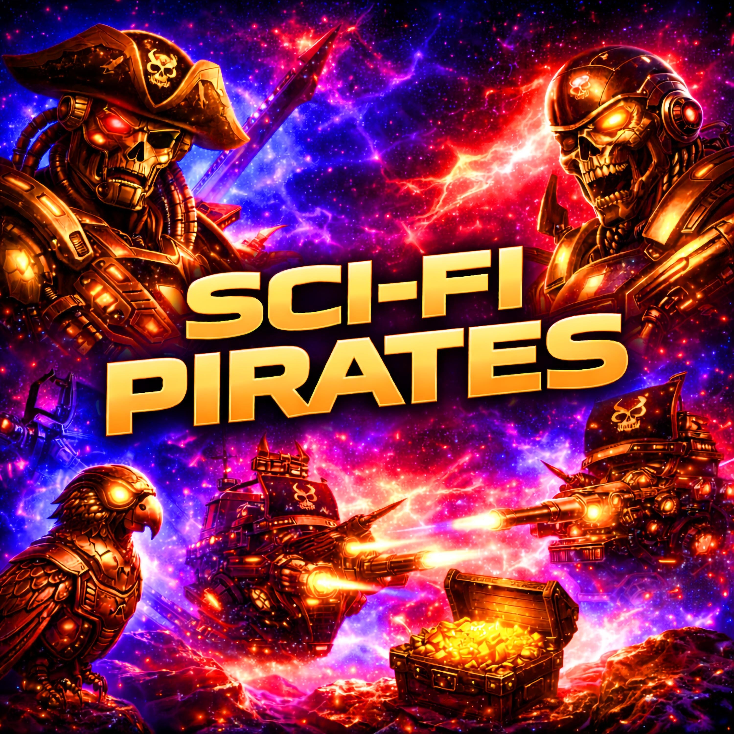 Sci-Fi Pirates - 5 Science Fiction Short Stories