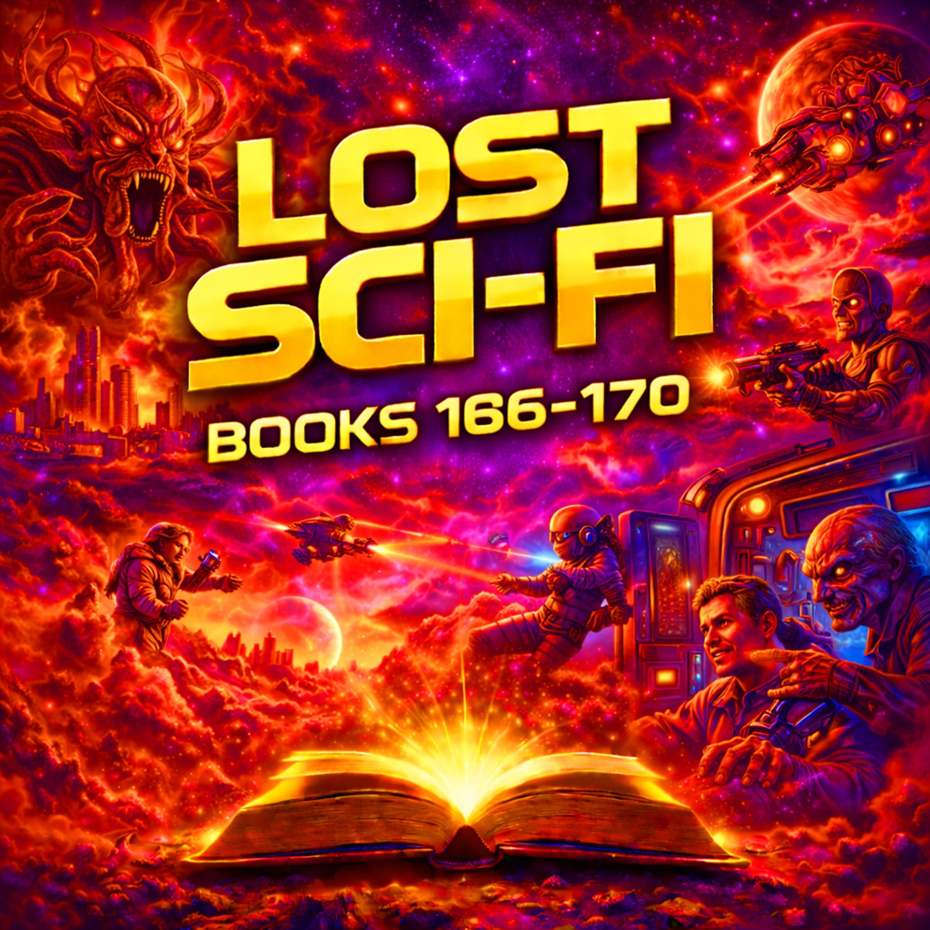 Lost Sci-Fi Books 166 thru 170