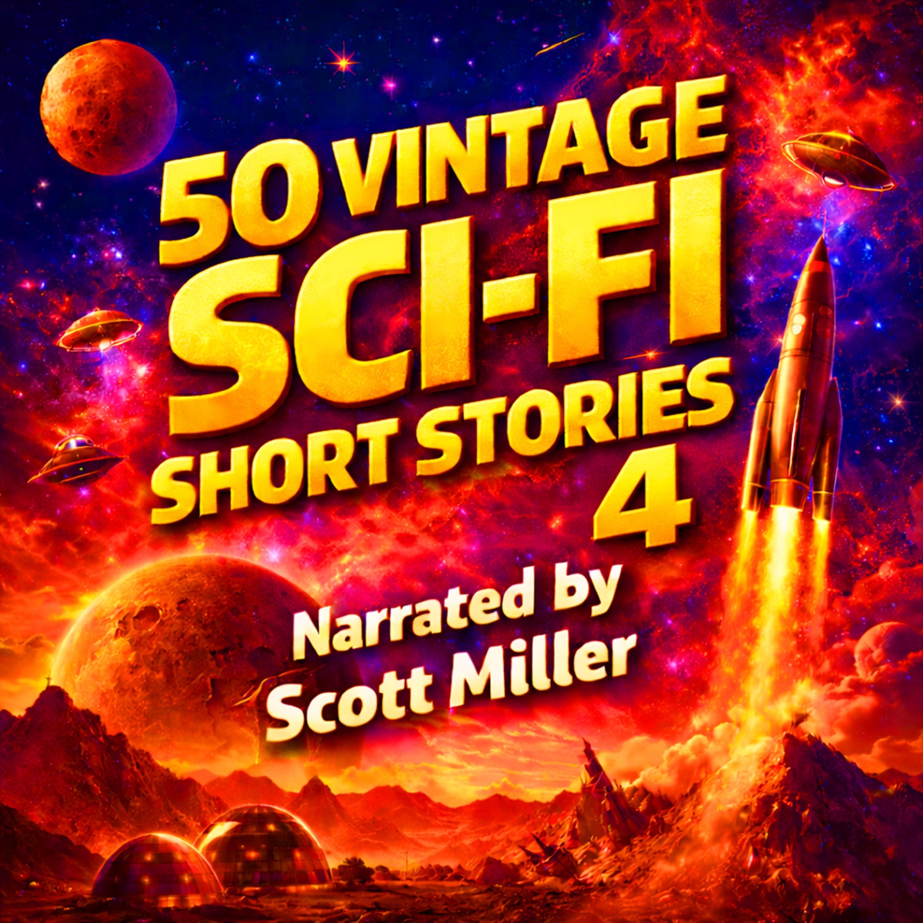 50 Vintage Sci-Fi Short Stories 4 - More than 29 hours of Vintage Science Fiction