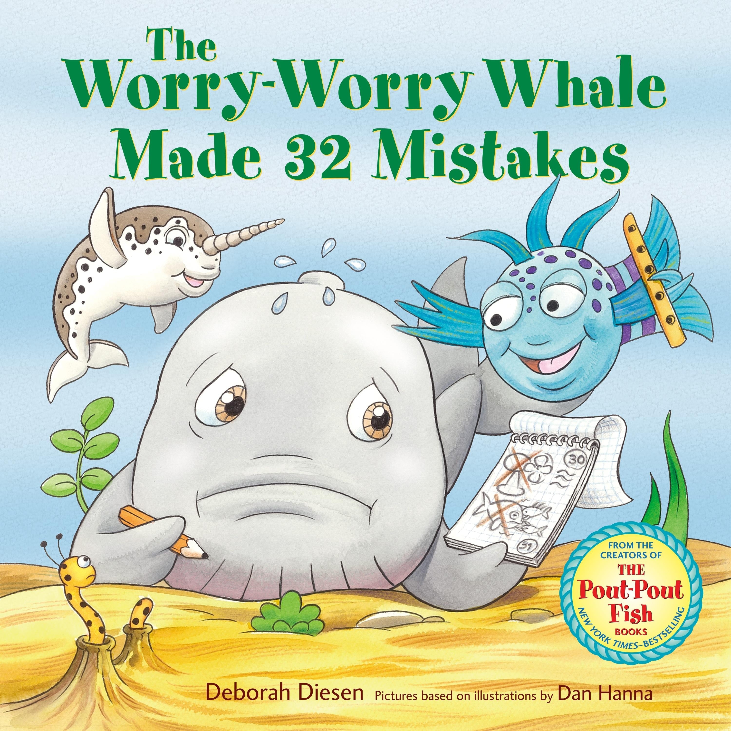 The Worry-Worry Whale Made 32 Mistakes