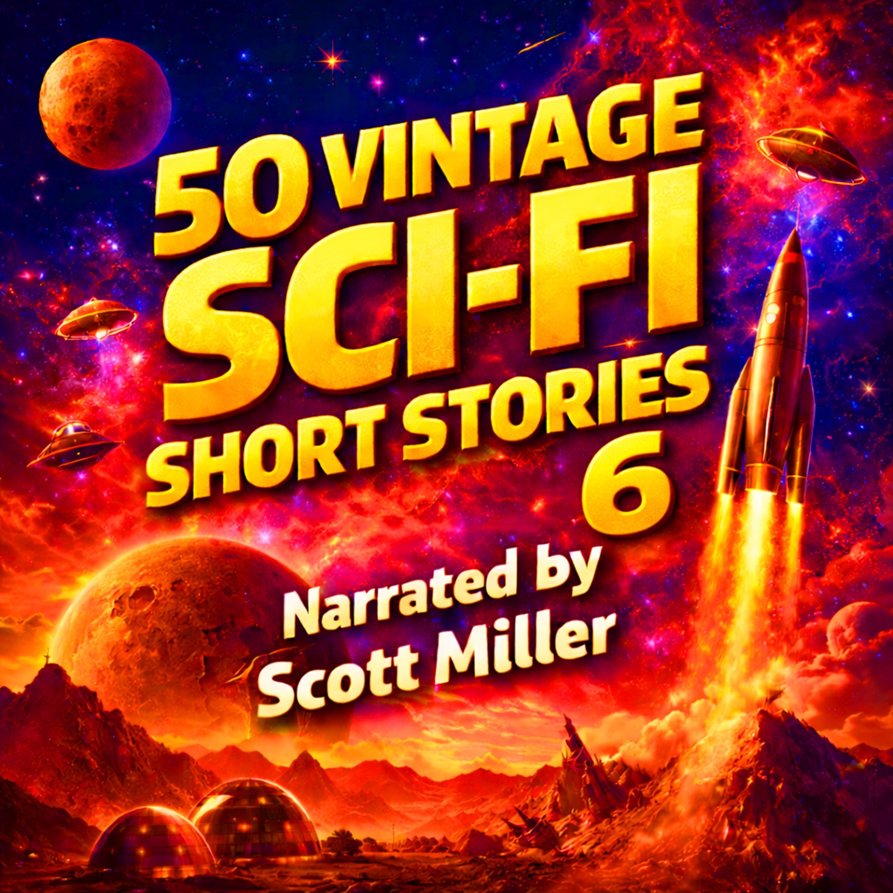 50 Vintage Sci-Fi Short Stories 6 - More than 23 hours of Vintage Science Fiction