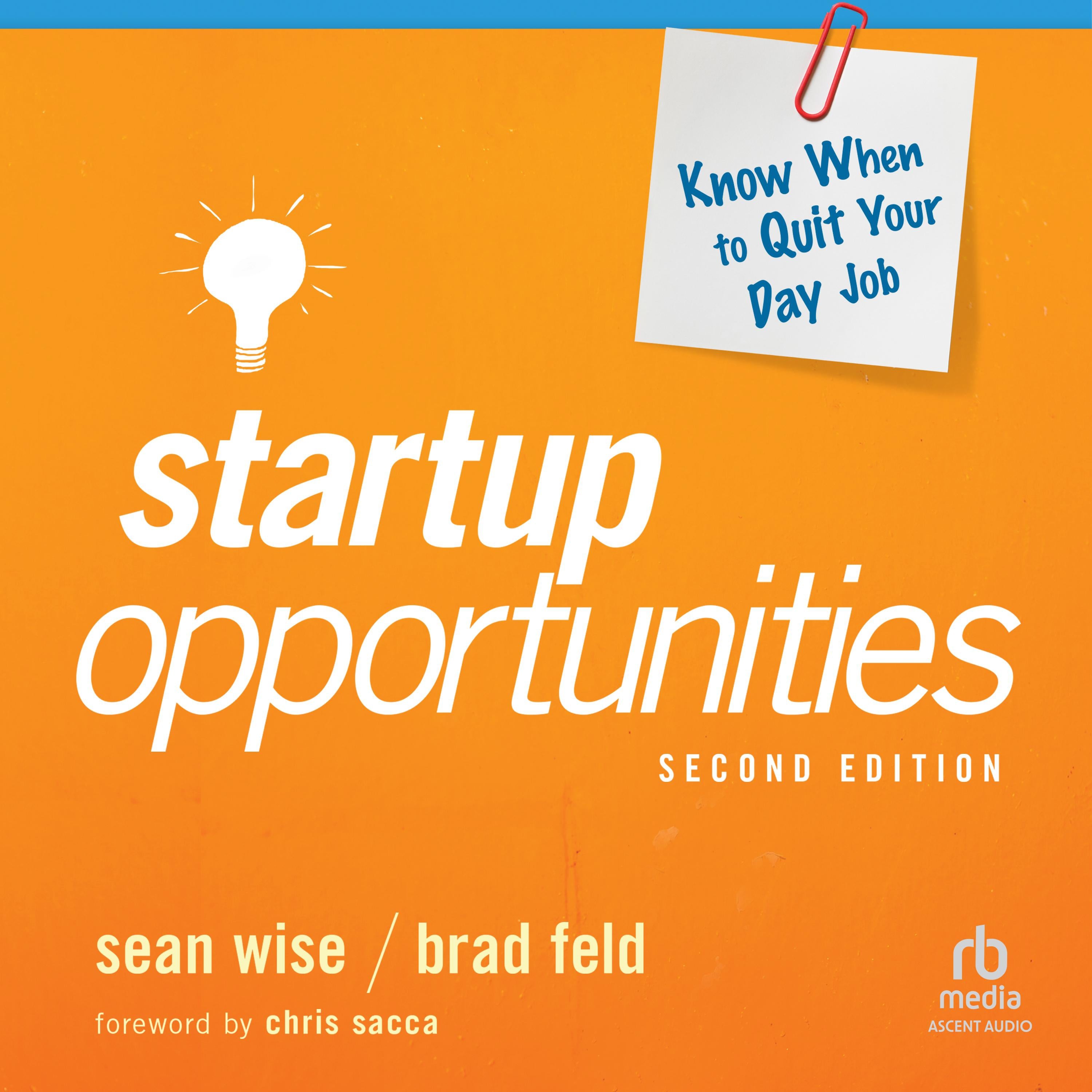 Startup Opportunities