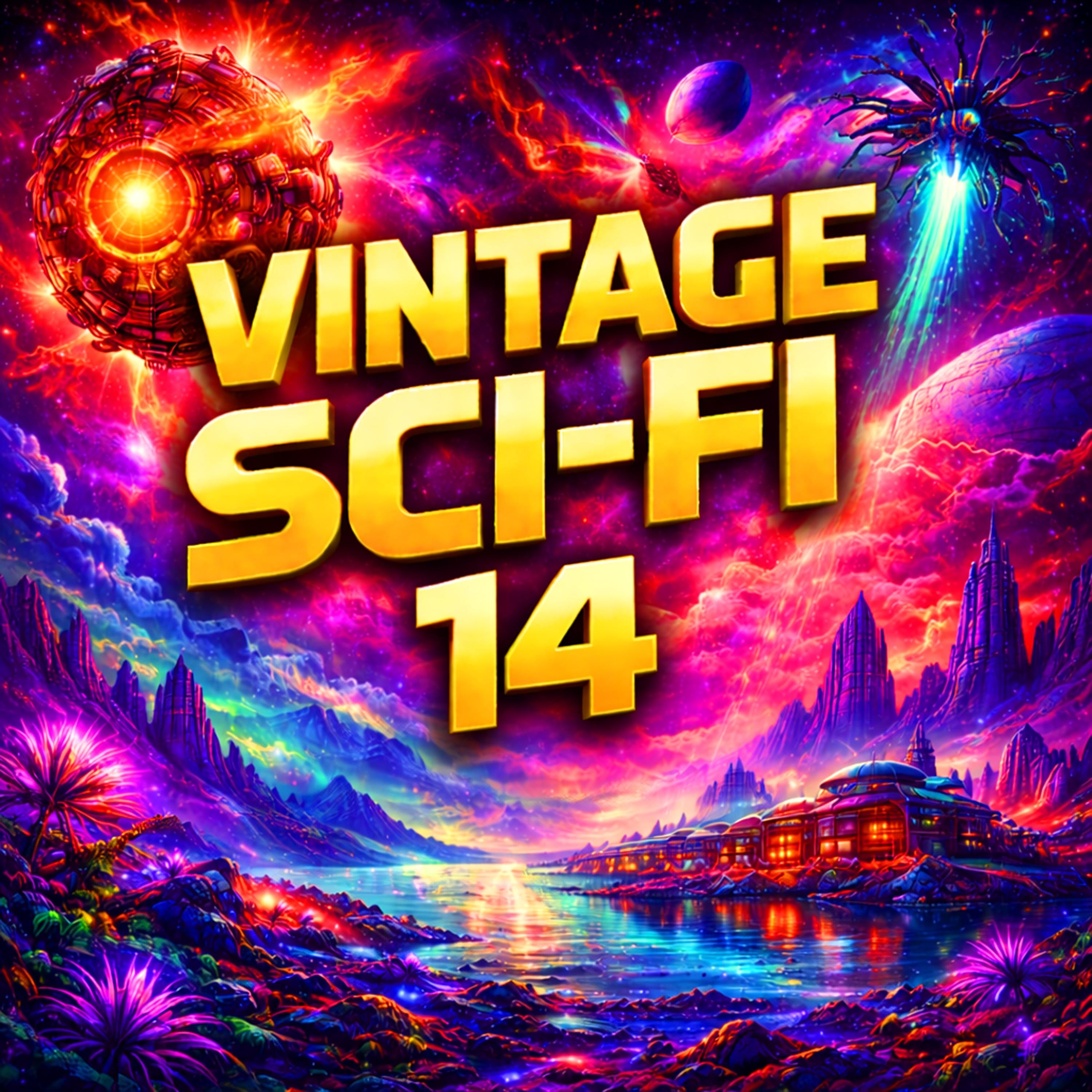 Vintage Sci-Fi 14 - 19 Classic Science Fiction Short Stories from E. M. Forster, Ray Bradbury, Arthur C. Clarke, Hal Clement, Miriam Allen DeFord and more