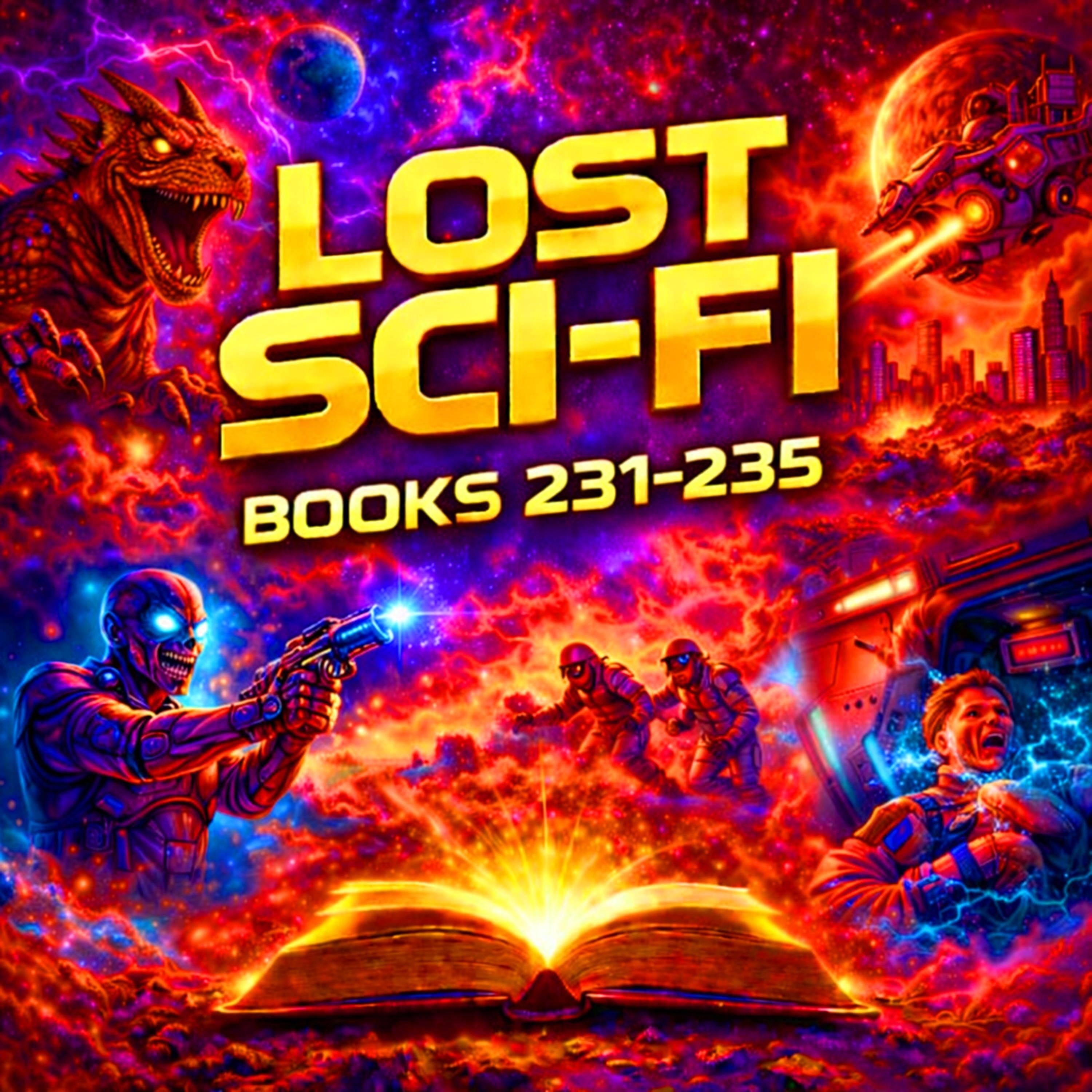 Lost Sci-Fi Books 231 thru 235 - Five Vintage Sci-Fi Short Stories from the 1920s, 1940s, 1950s and 1960s