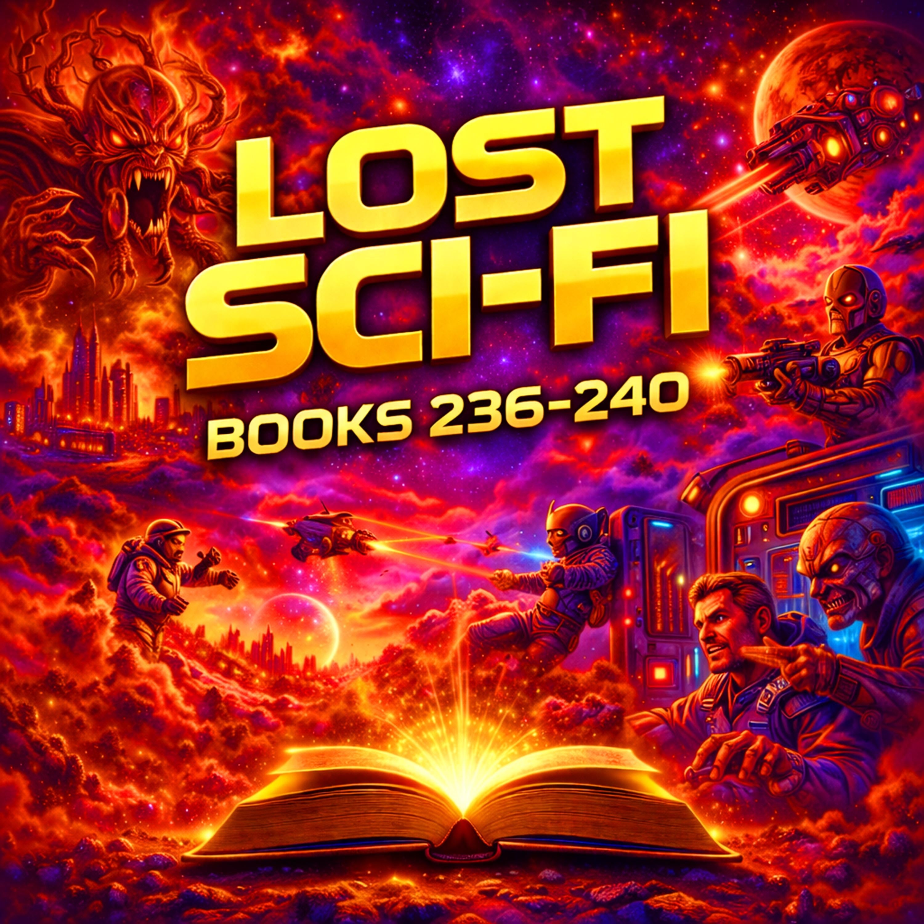 Lost Sci-Fi Books 236 thru 240 - Five Vintage Sci-Fi Short Stories from the 1930s, 1940s, 1950s and 1960s