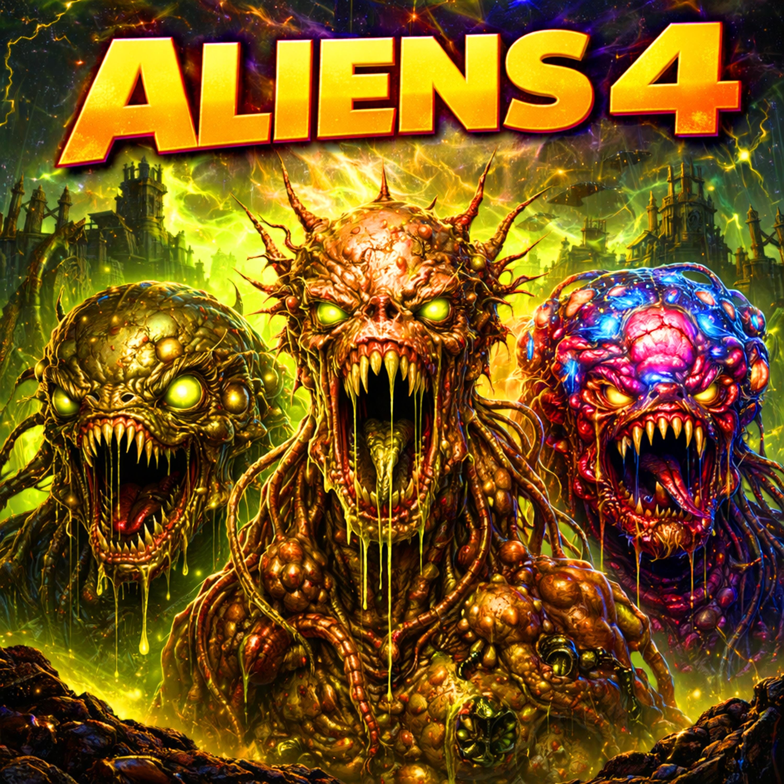 Aliens and Nothing But Aliens 4 - Eighteen Lost Sci-Fi Short Stories from the 1930s, 40s, 50s and 60s