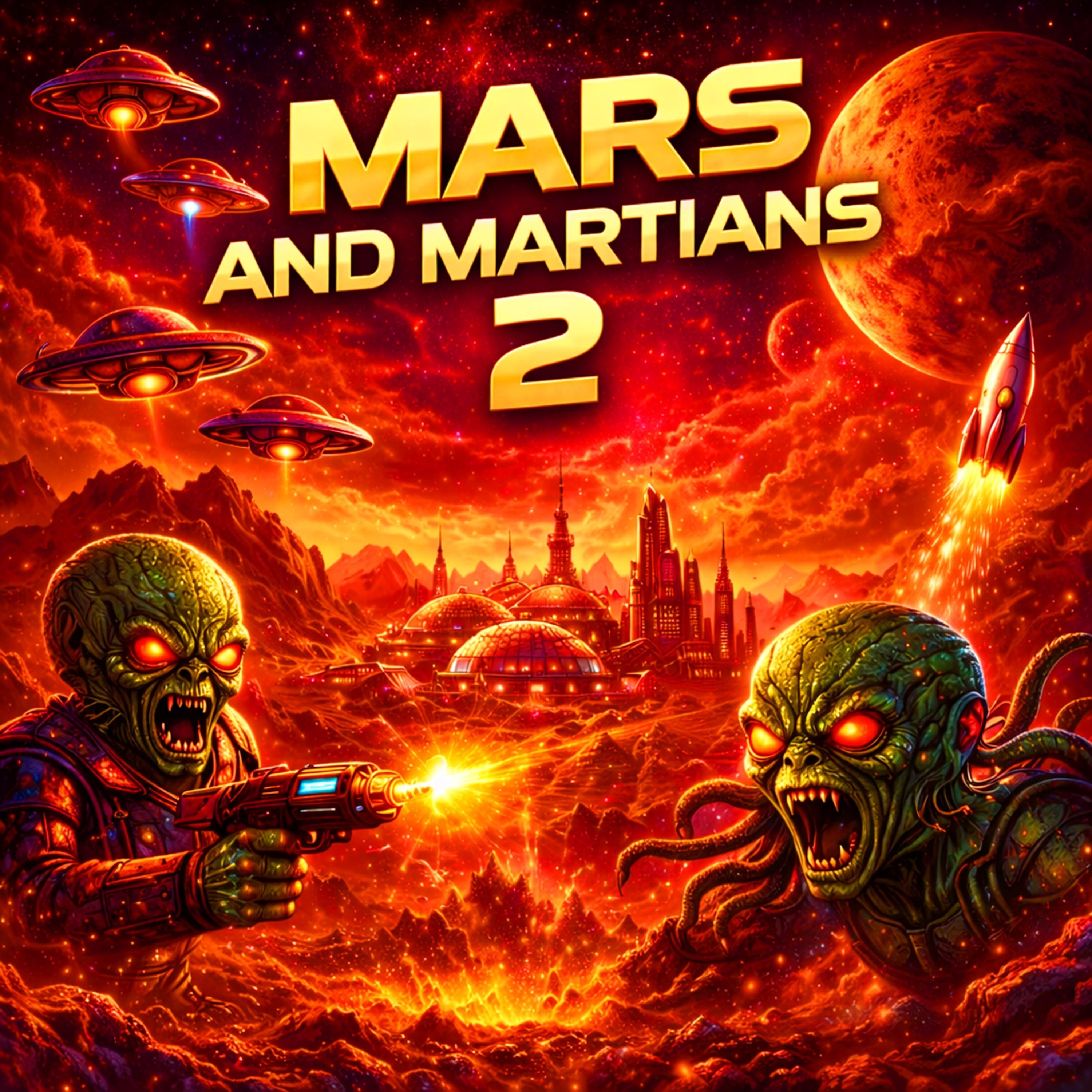 Mars and Martians and Nothing But Mars and Martians 2 - Twenty Vintage Sci-Fi Short Stories