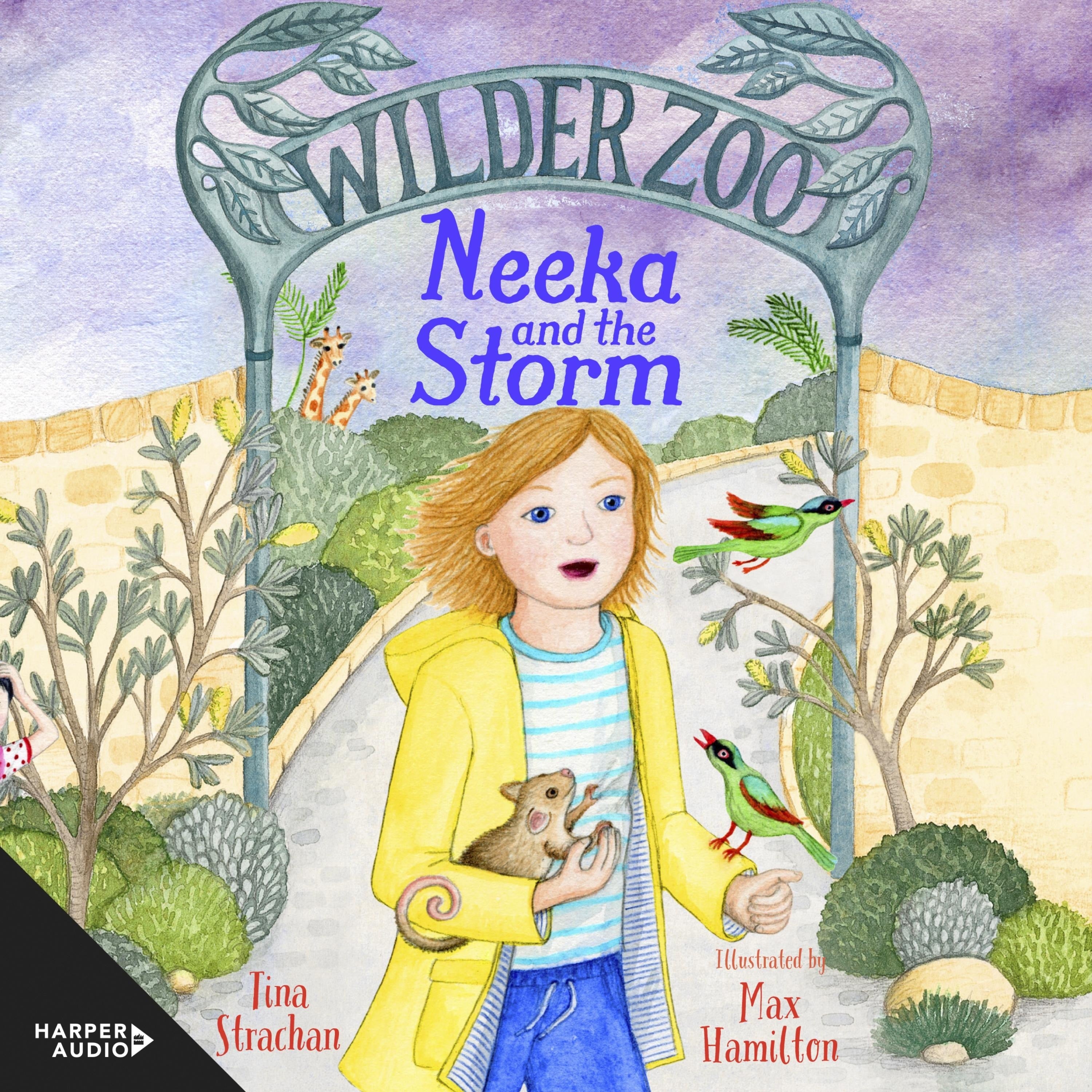 Neeka and the Storm (Wilder Zoo, #2): The sequel to the adventurous illustrated fiction series about living at a zoo!