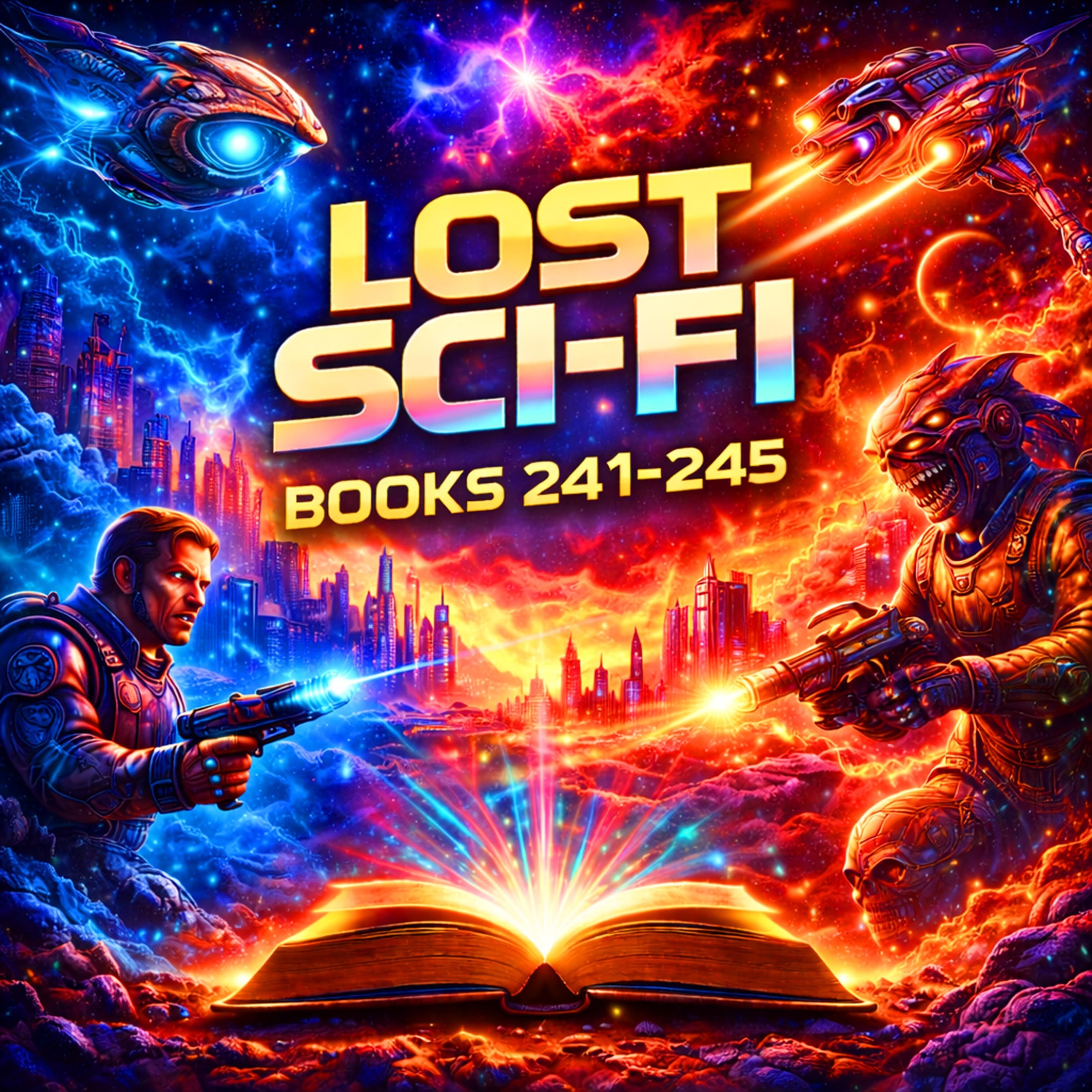 Lost Sci-Fi Books 241 thru 245 - Five Vintage Sci-Fi Short Stories from the 1930s, 40s, 50s and 60s