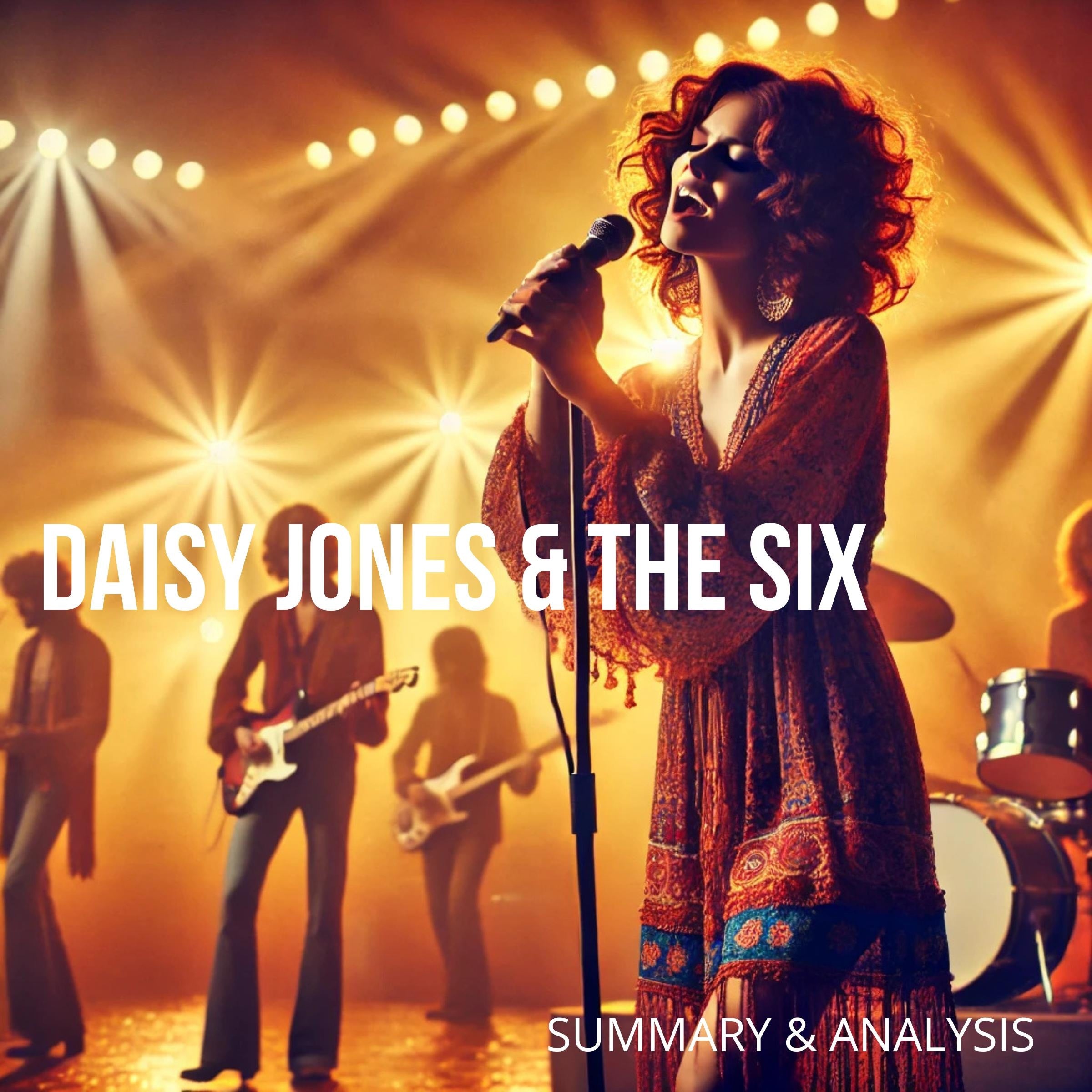 Book Summary & Analysis of Daisy Jones & The Six by Taylor Jenkins Reid.