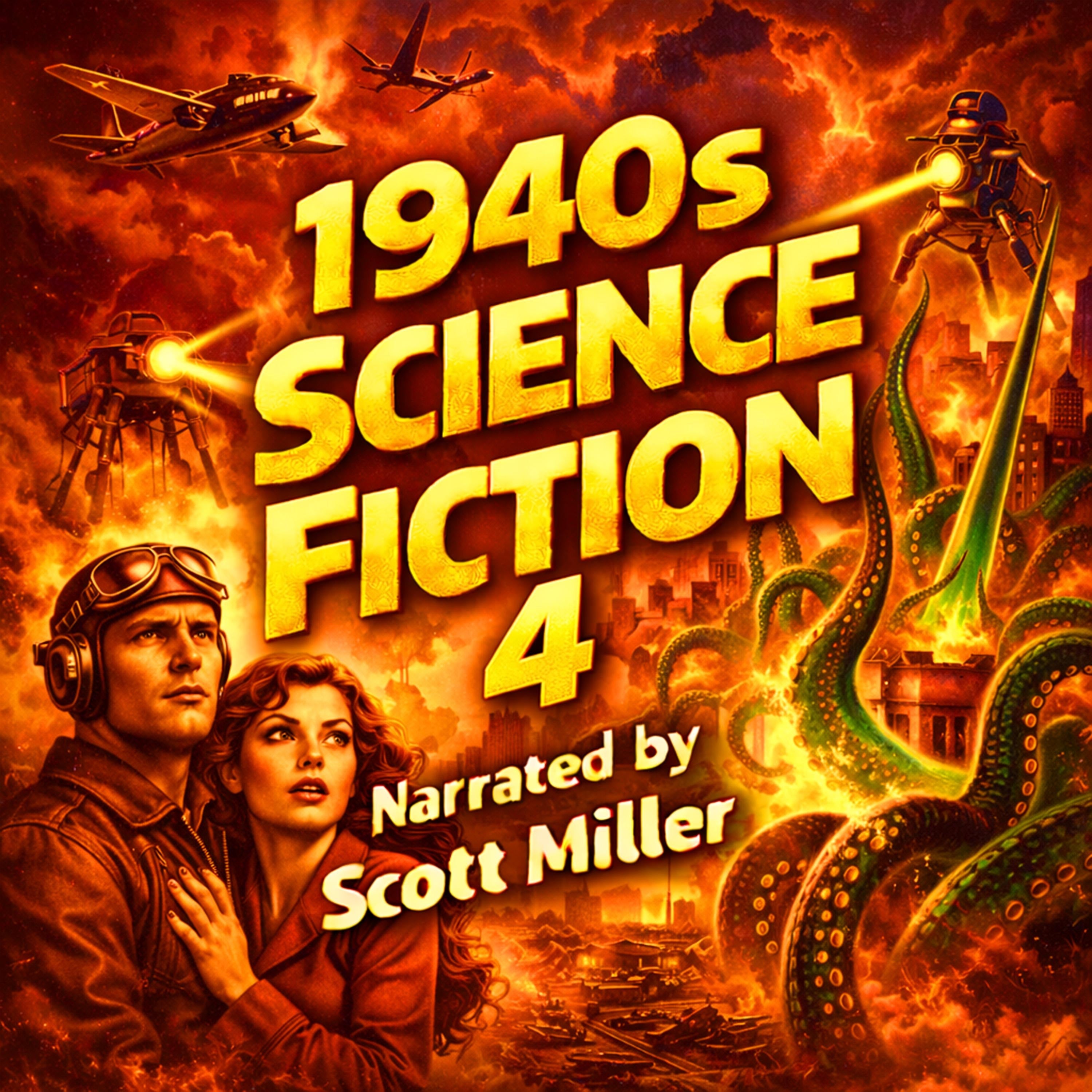 1940s Science Fiction 4 - 16 Classic Science Fiction Short Stories From the 1940s