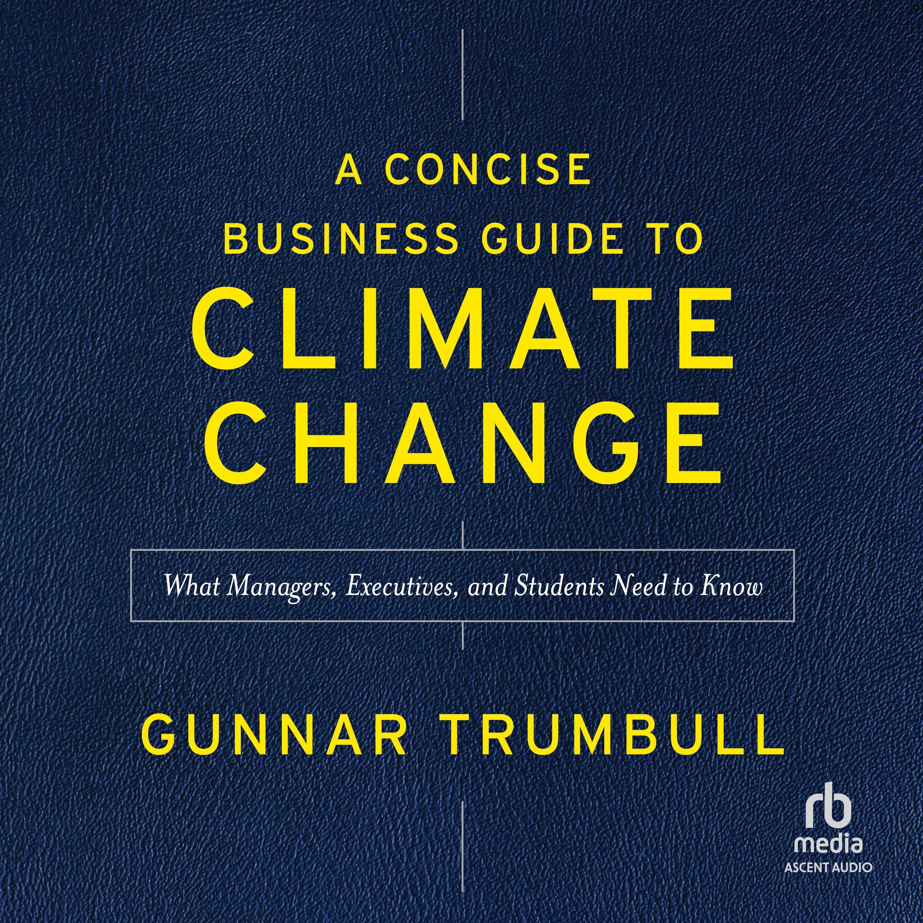 A Concise Business Guide to Climate Change